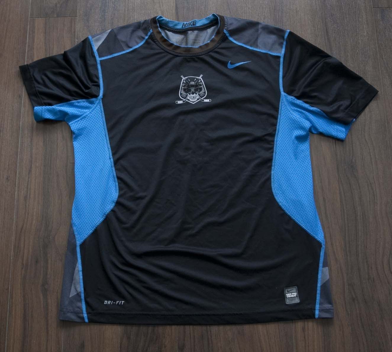 Nike Nike Pro Combat T Shirt Skull Hockey Size US L / EU 52-54 / 3 - 1 Thumbnail