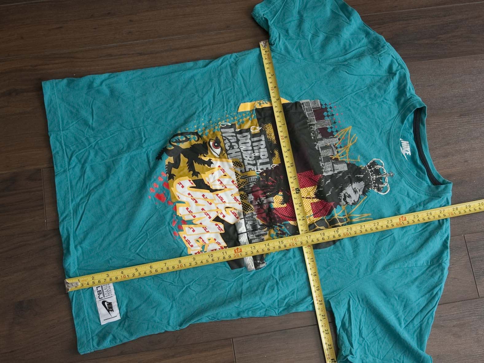 Nike Lebron James T Shirt Nike Tripe Double Machine Size L Size US L / EU 52-54 / 3 - 6 Thumbnail
