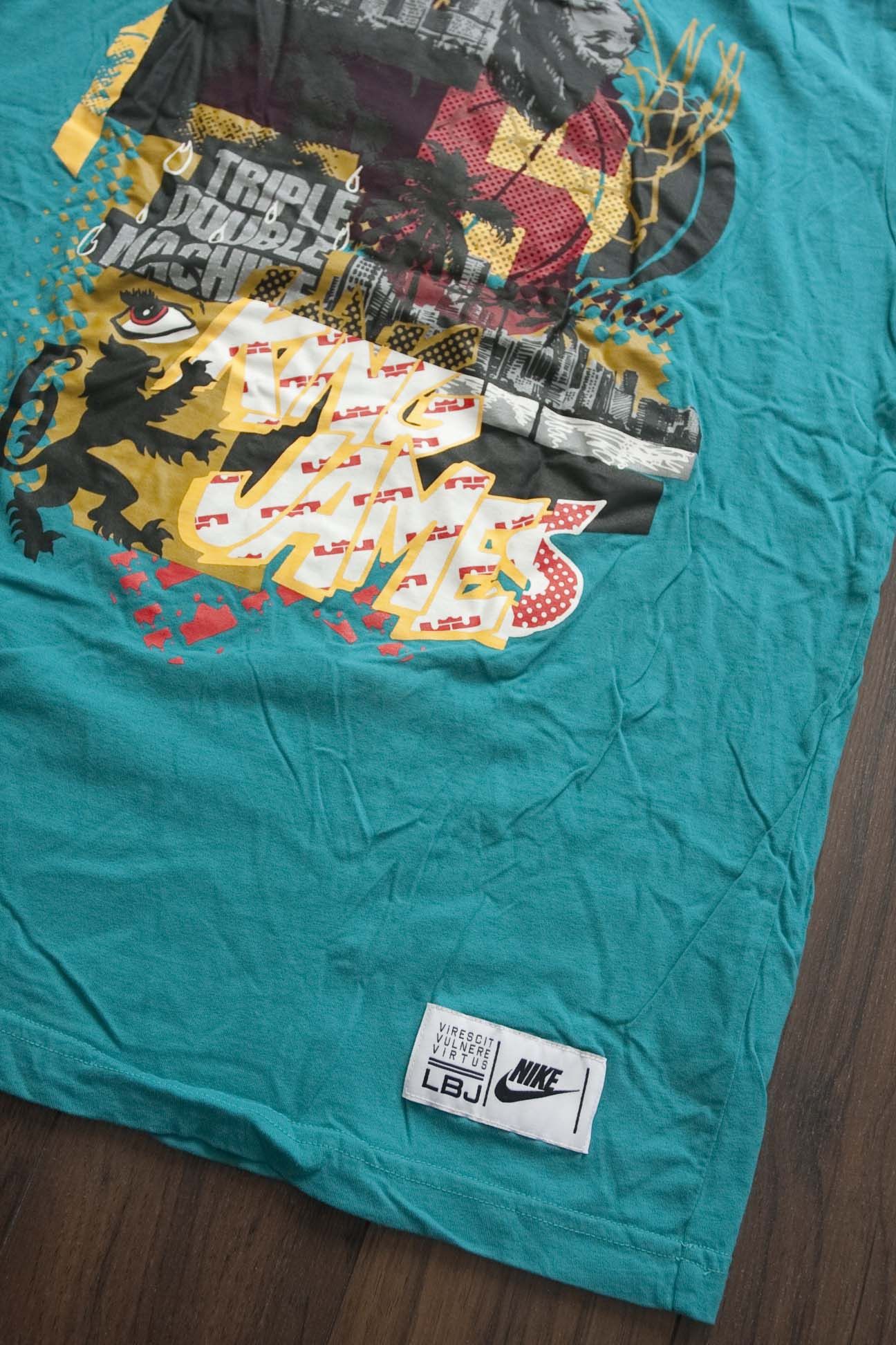 Nike Lebron James T Shirt Nike Tripe Double Machine Size L Size US L / EU 52-54 / 3 - 2 Thumbnail