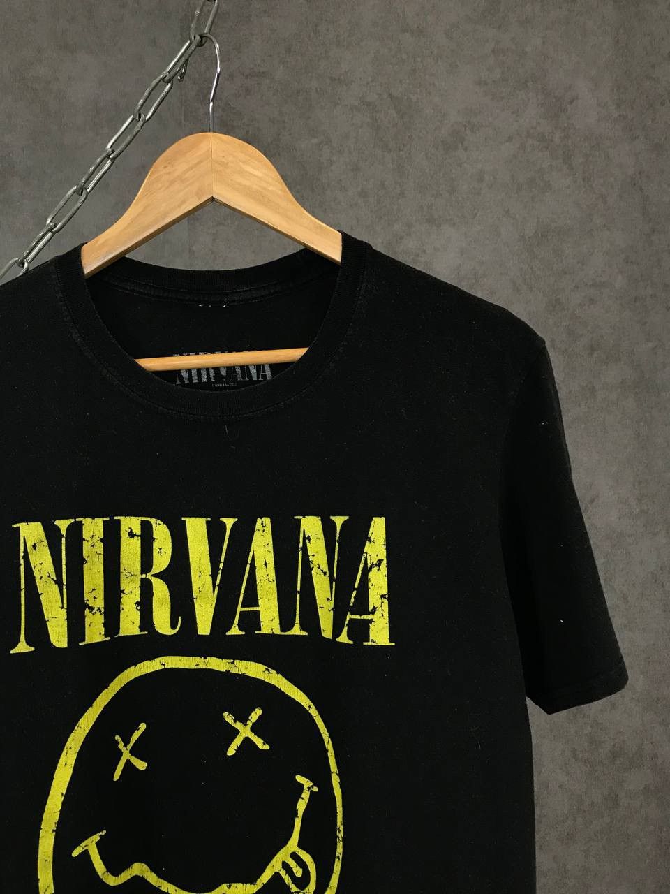 Band Tees Nirvana Smile rock band tee Size US L / EU 52-54 / 3 - 2 Thumbnail