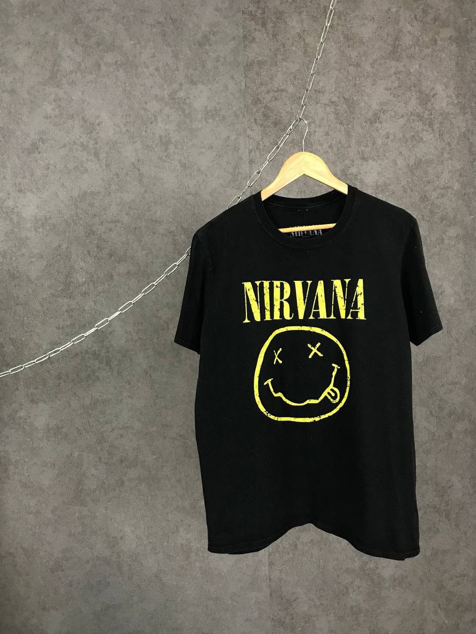 Band Tees Nirvana Smile rock band tee Size US L / EU 52-54 / 3 - 1 Thumbnail