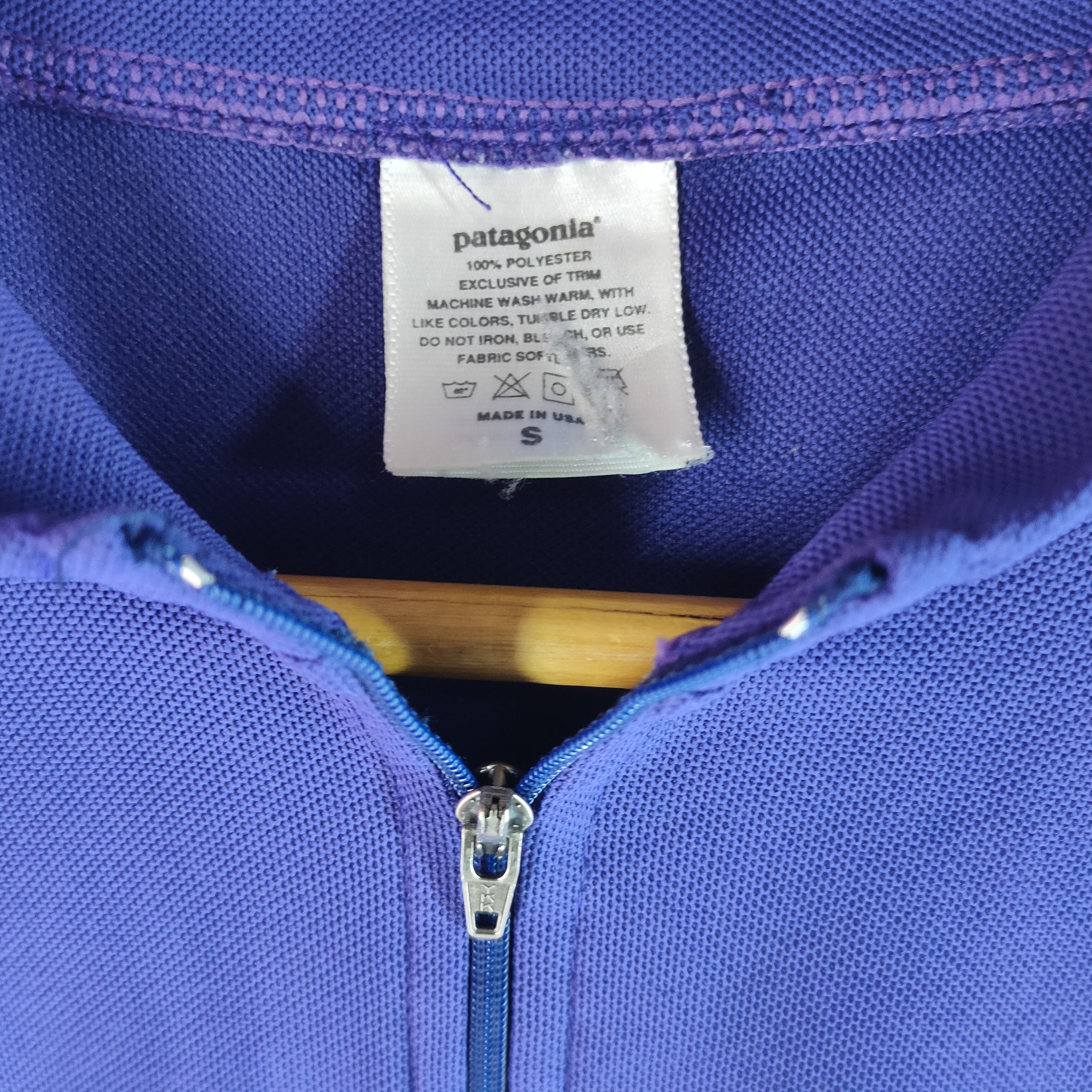 Patagonia PATAGONIA Quick Dry Half Zipper Back Pocket Bicycle Shirt Size US S / EU 44-46 / 1 - 3 Thumbnail