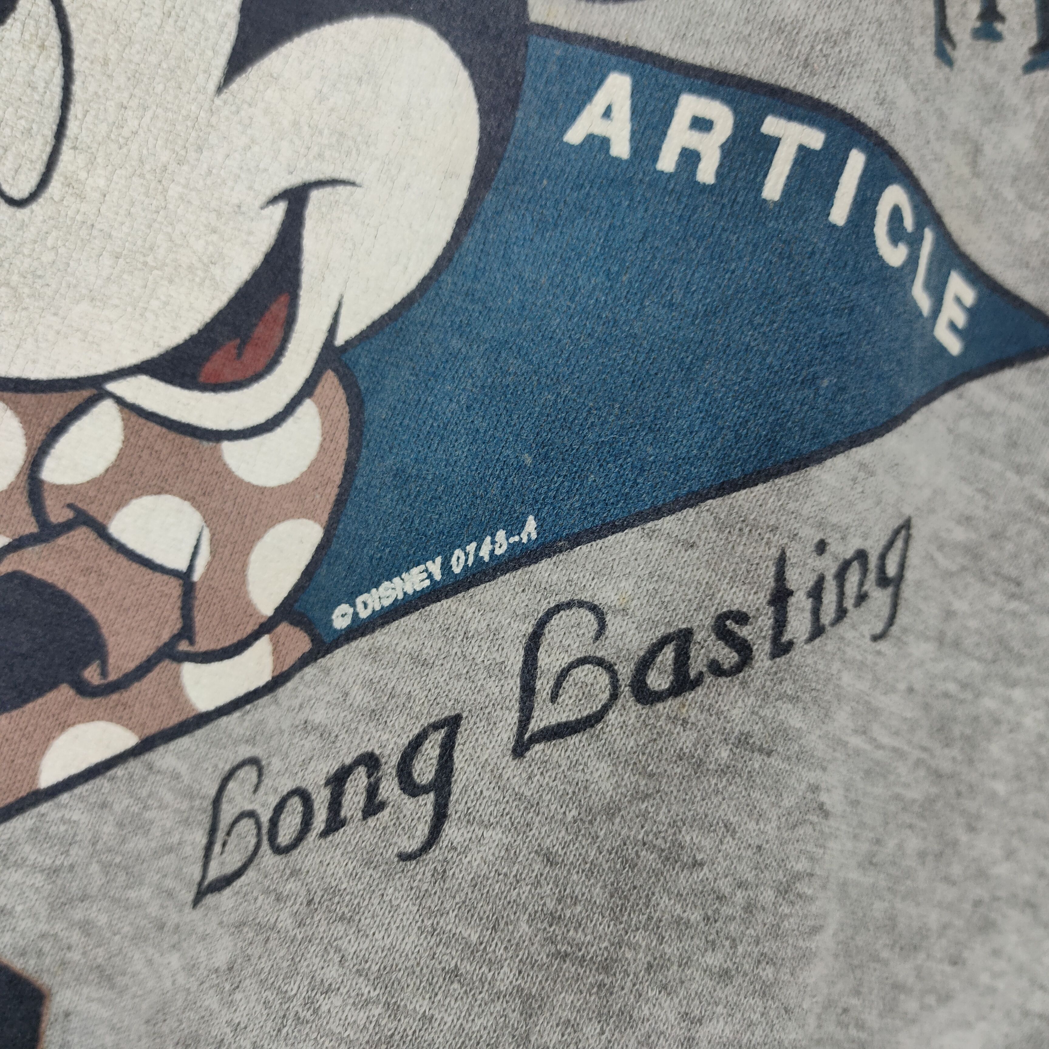 Disney Vintage MINNIE MOUSE DISNEY Big Sweatshirt Made in USA Size US XL / EU 56 / 4 - 4 Thumbnail