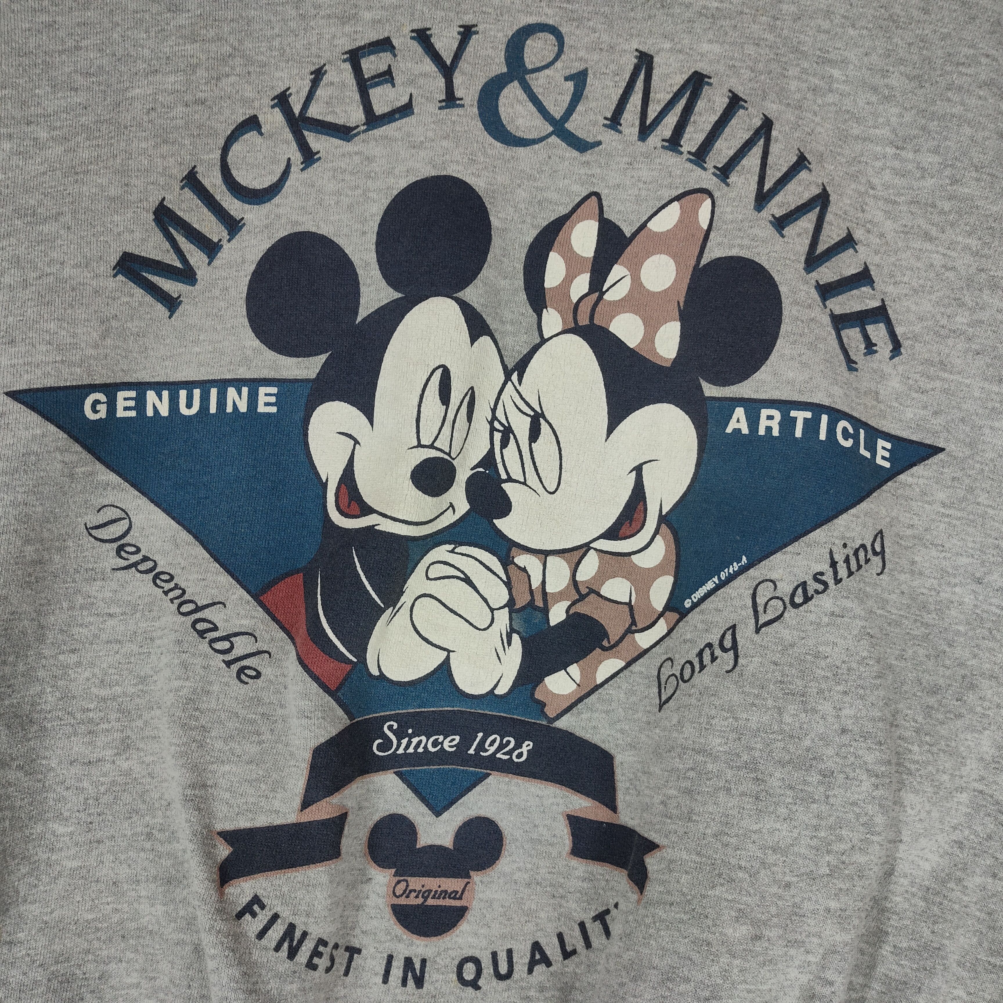 Disney Vintage MINNIE MOUSE DISNEY Big Sweatshirt Made in USA Size US XL / EU 56 / 4 - 3 Thumbnail