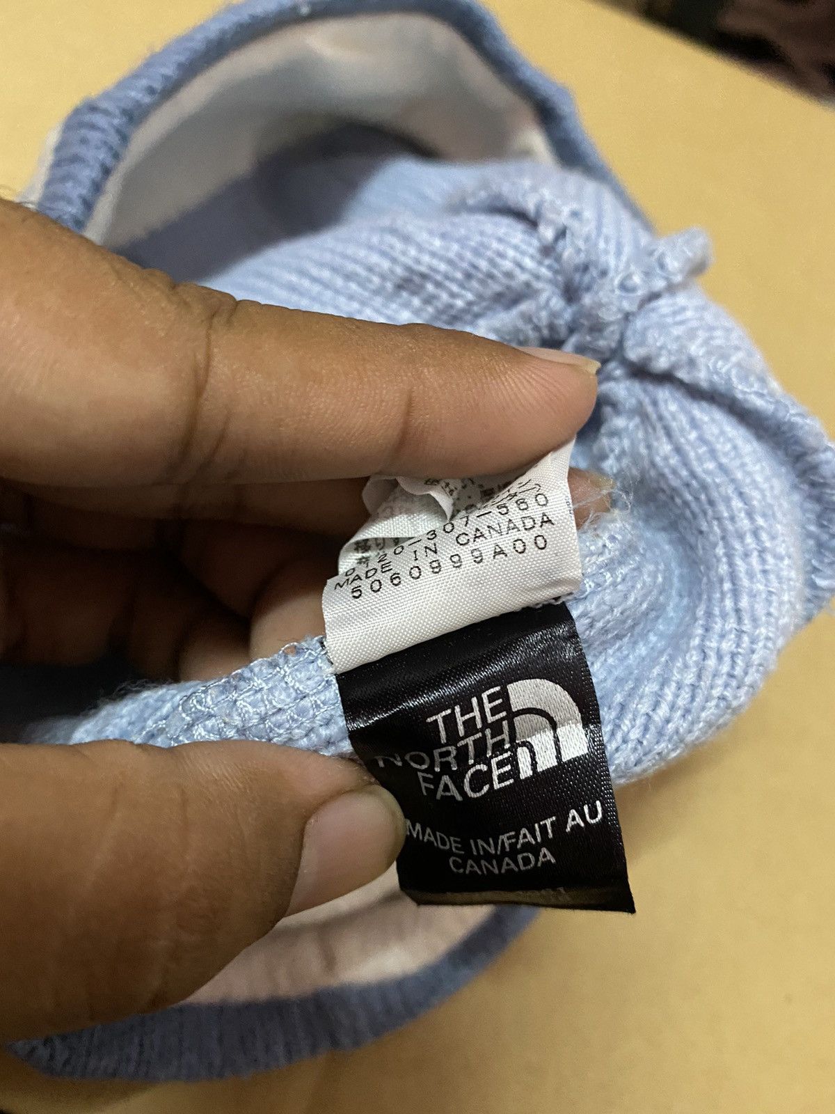 The North Face Vintage THE NORTH FACE Beanie Hat Made in Canada Size ONE SIZE - 4 Thumbnail
