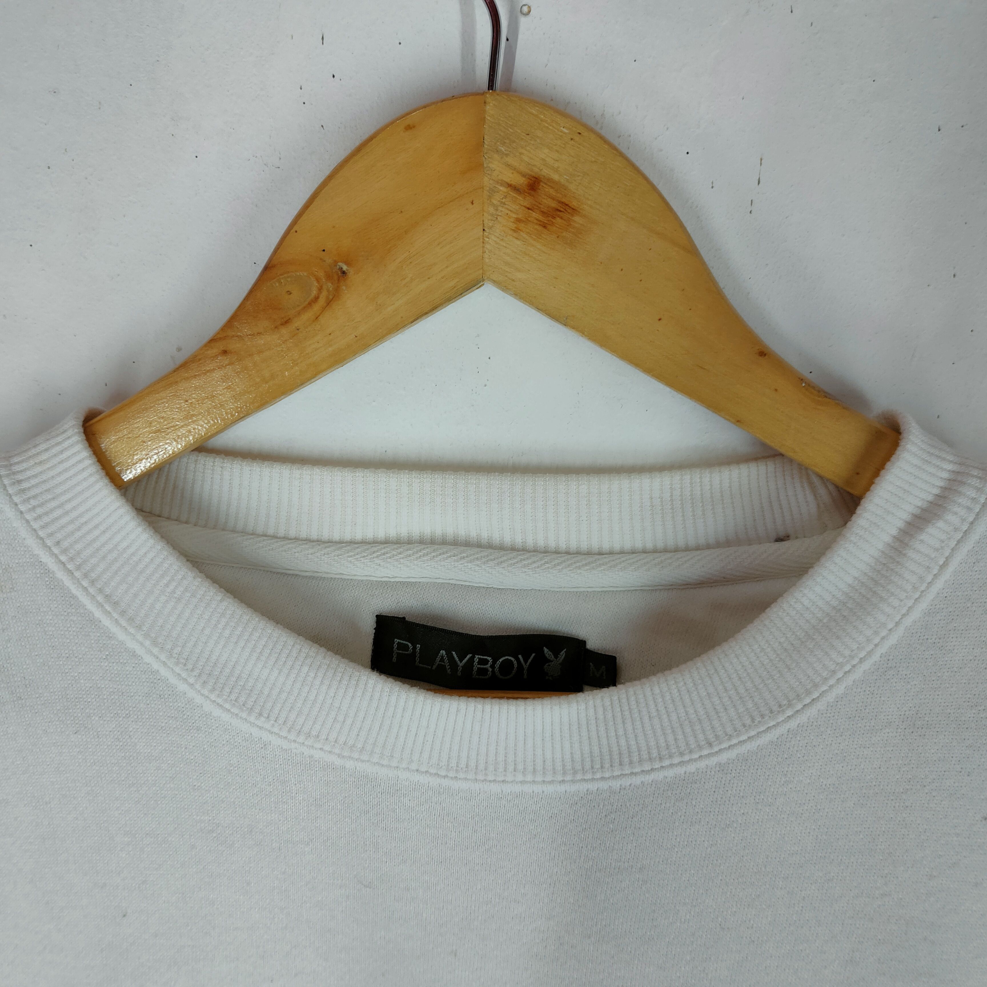 Playboy Vintage PLAYBOY Back Embroidery Logo Spellout Sweatshirt Size US M / EU 48-50 / 2 - 7 Thumbnail
