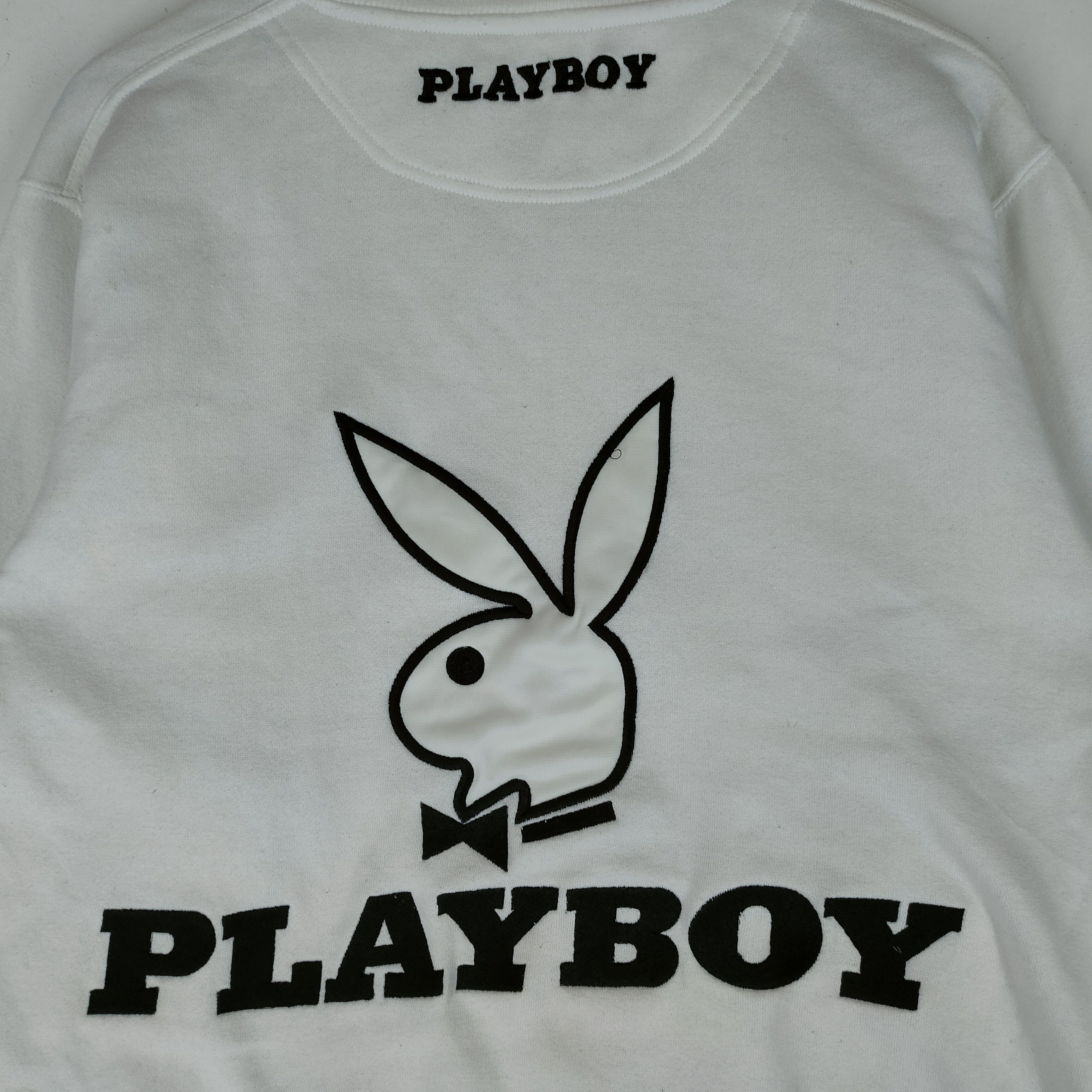 Playboy Vintage PLAYBOY Back Embroidery Logo Spellout Sweatshirt Size US M / EU 48-50 / 2 - 8 Thumbnail
