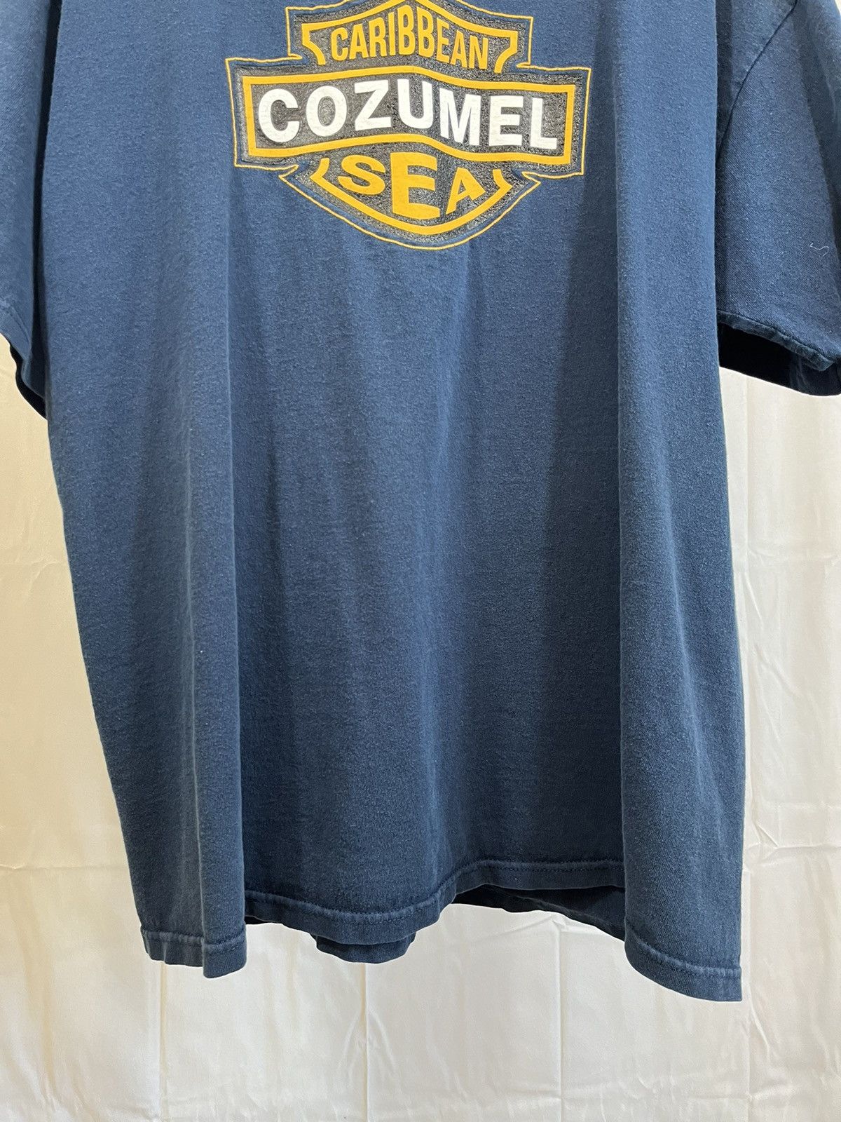 Vintage Mexico Harley Davidson Parody Distressed Faded Tee Size US L / EU 52-54 / 3 - 6 Thumbnail