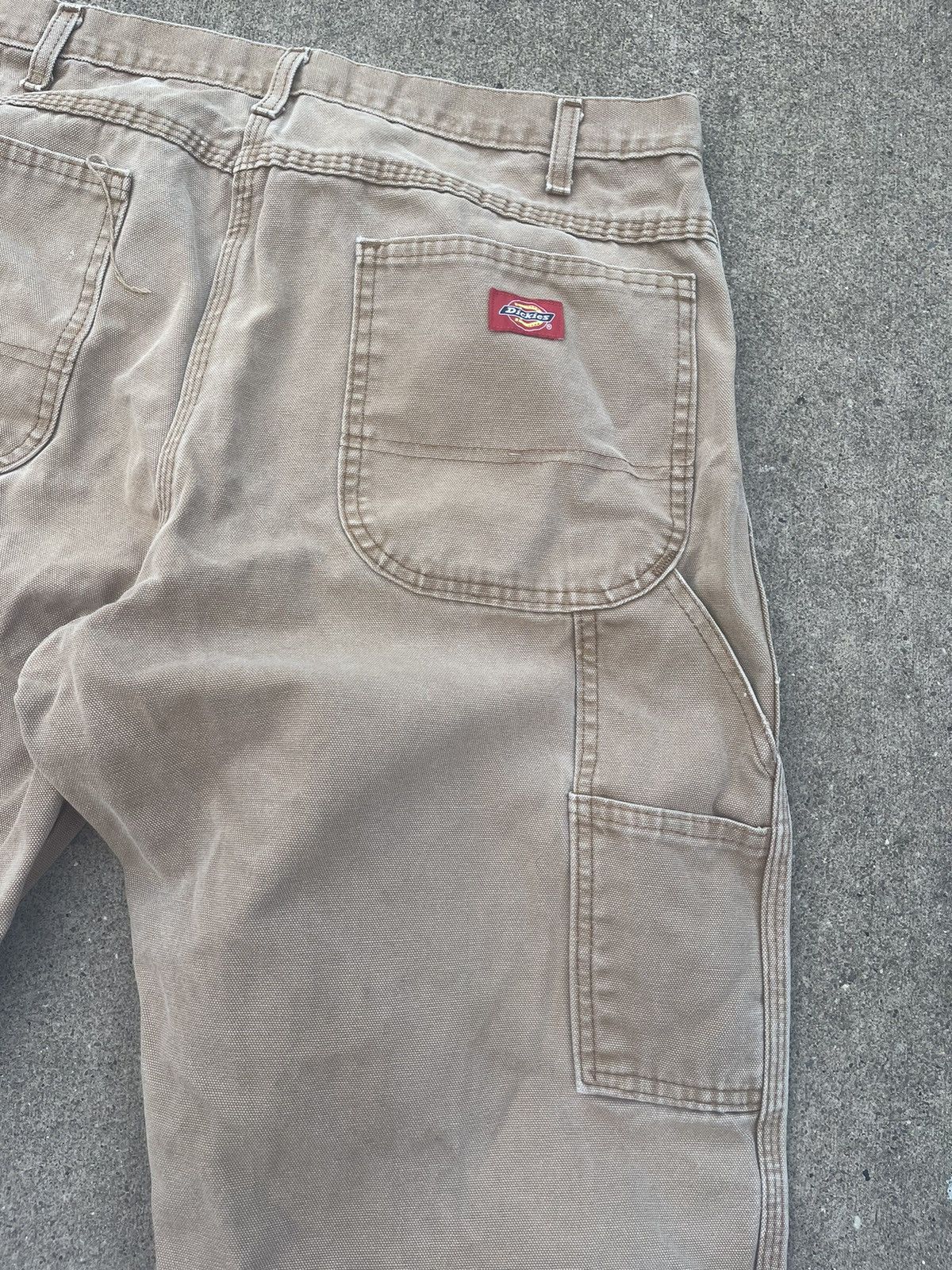 Dickies 36x30 Distressed Dickies Carpenter Work Pants Size US 36 / EU 52 - 3 Thumbnail