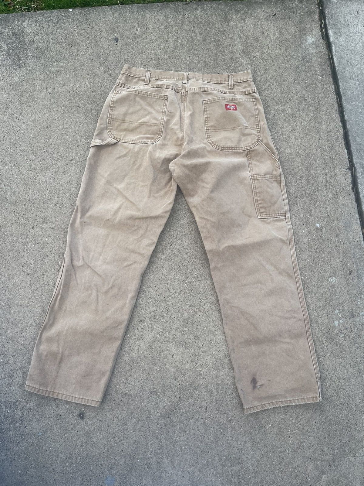 Dickies 36x30 Distressed Dickies Carpenter Work Pants Size US 36 / EU 52 - 1 Thumbnail