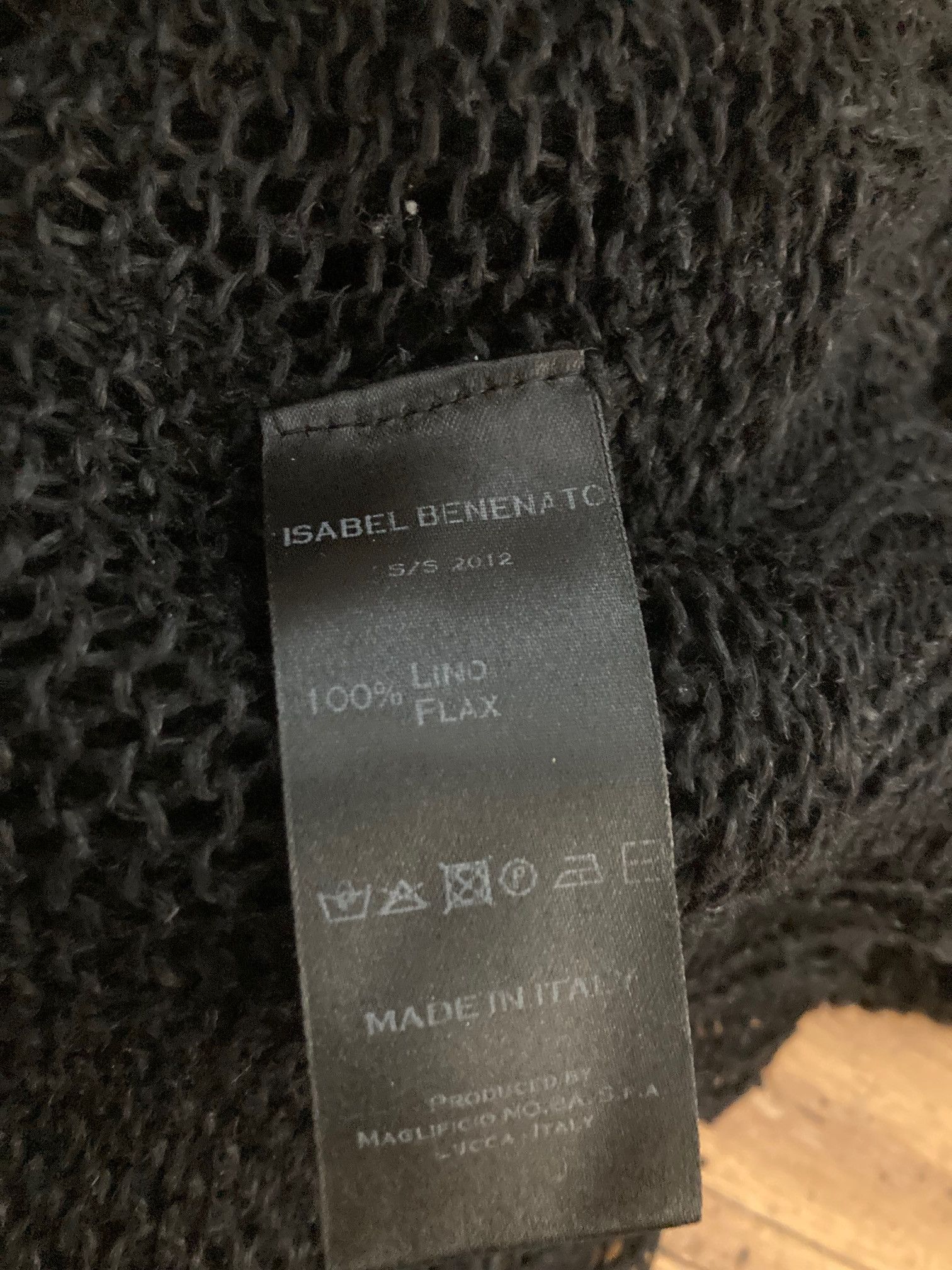 Isabel Benenato Isabel Benenato loose weave cowl neck sweater Size US L / EU 52-54 / 3 - 4 Thumbnail
