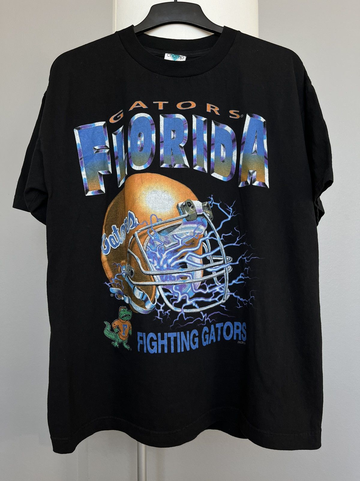 Vintage Vintage American Thunder Florida Gators Lightning T Shirt Size US XL / EU 56 / 4 - 1 Thumbnail