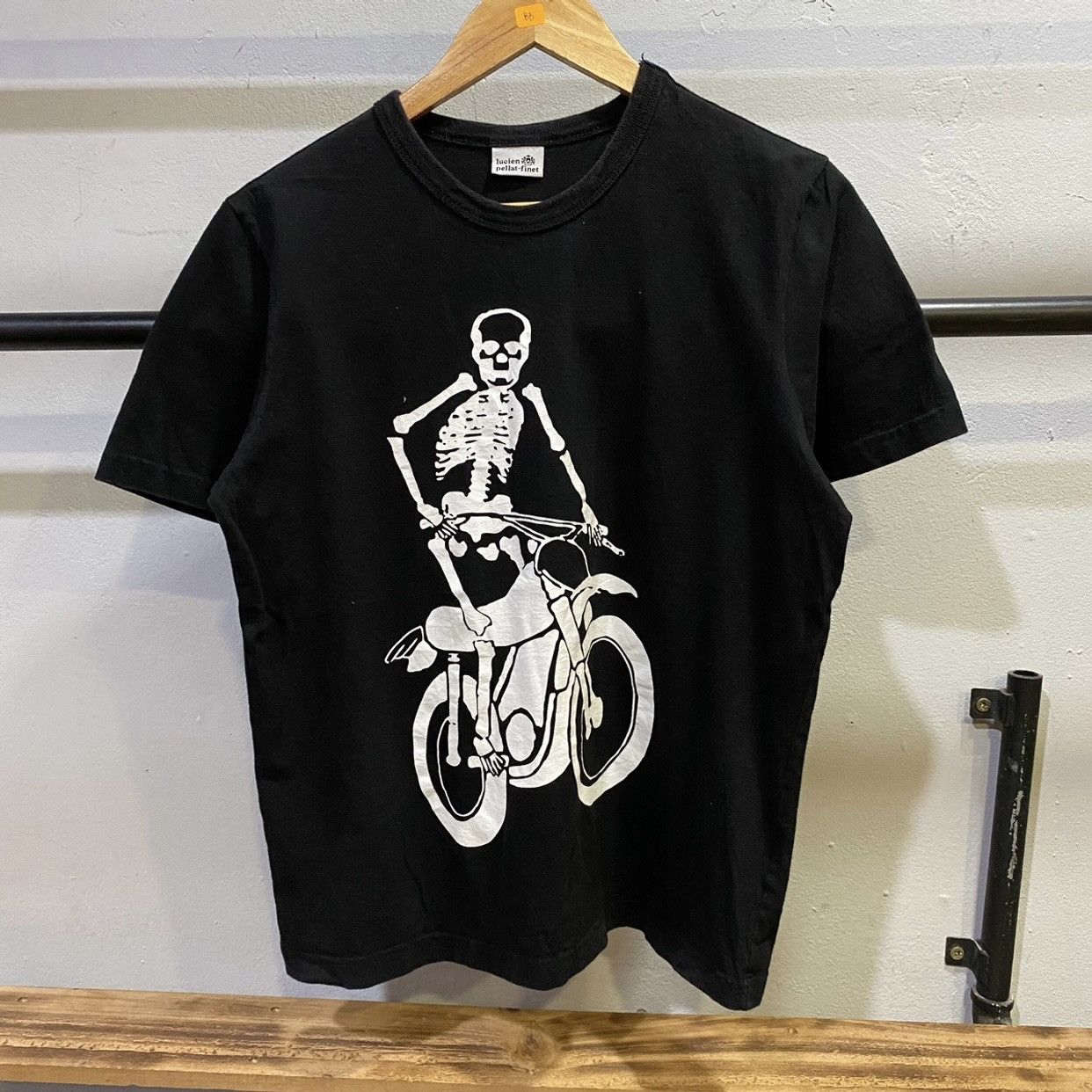 VINTAGE RARE‼️Lucien Pellat-Finet Bone Rider T-Shirts