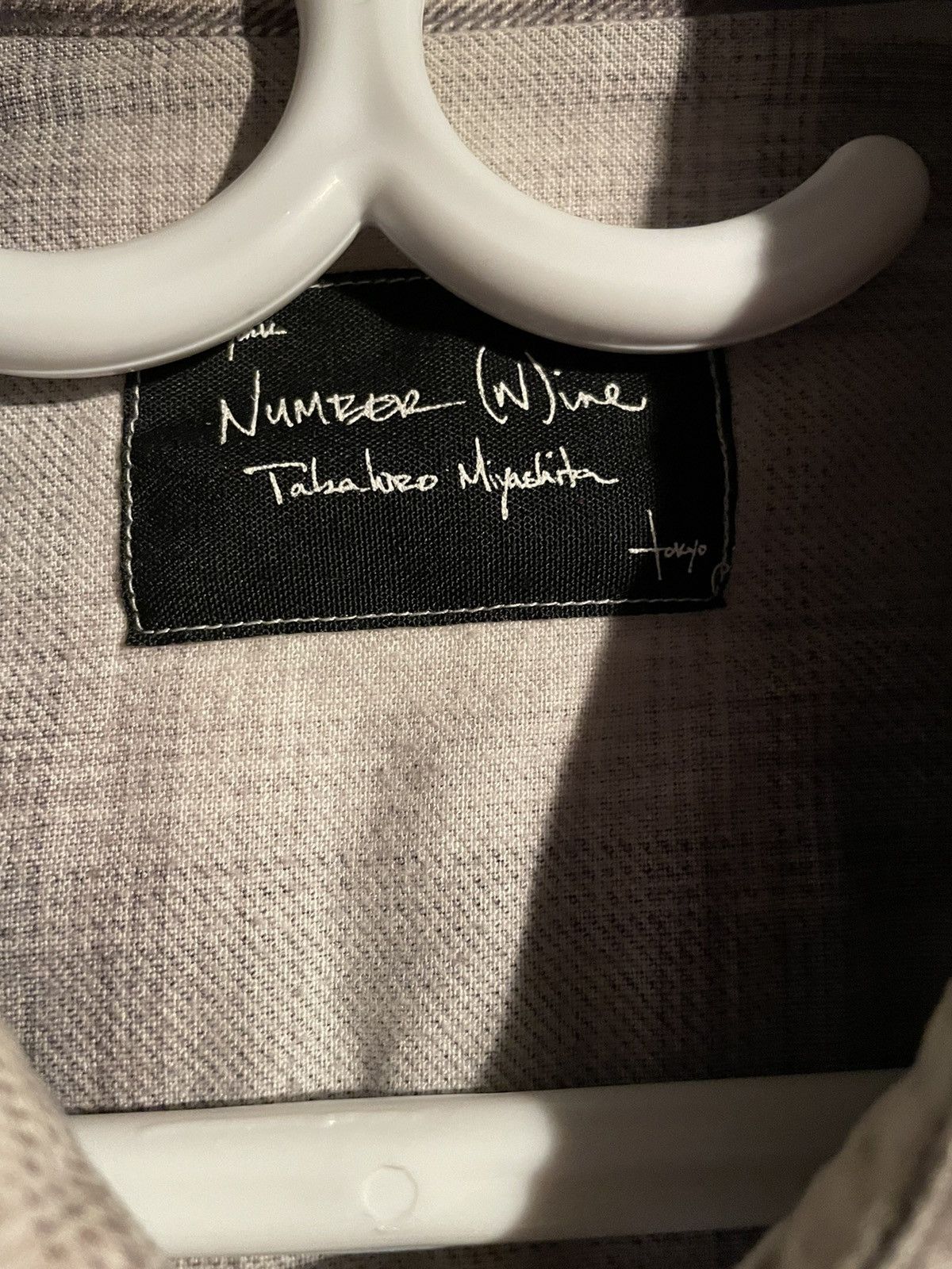 Number (N)ine Number (N)ine Takahiro Miyashita plaid western shirt Size US M / EU 48-50 / 2 - 3 Thumbnail