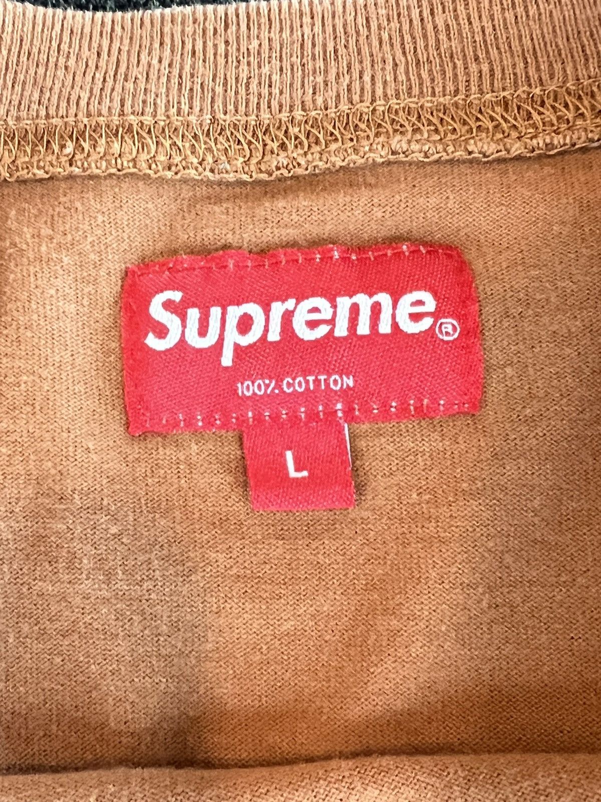 Supreme Supreme Long Sleeve 2-Tone Sleeve Logo Size US L / EU 52-54 / 3 - 4 Thumbnail