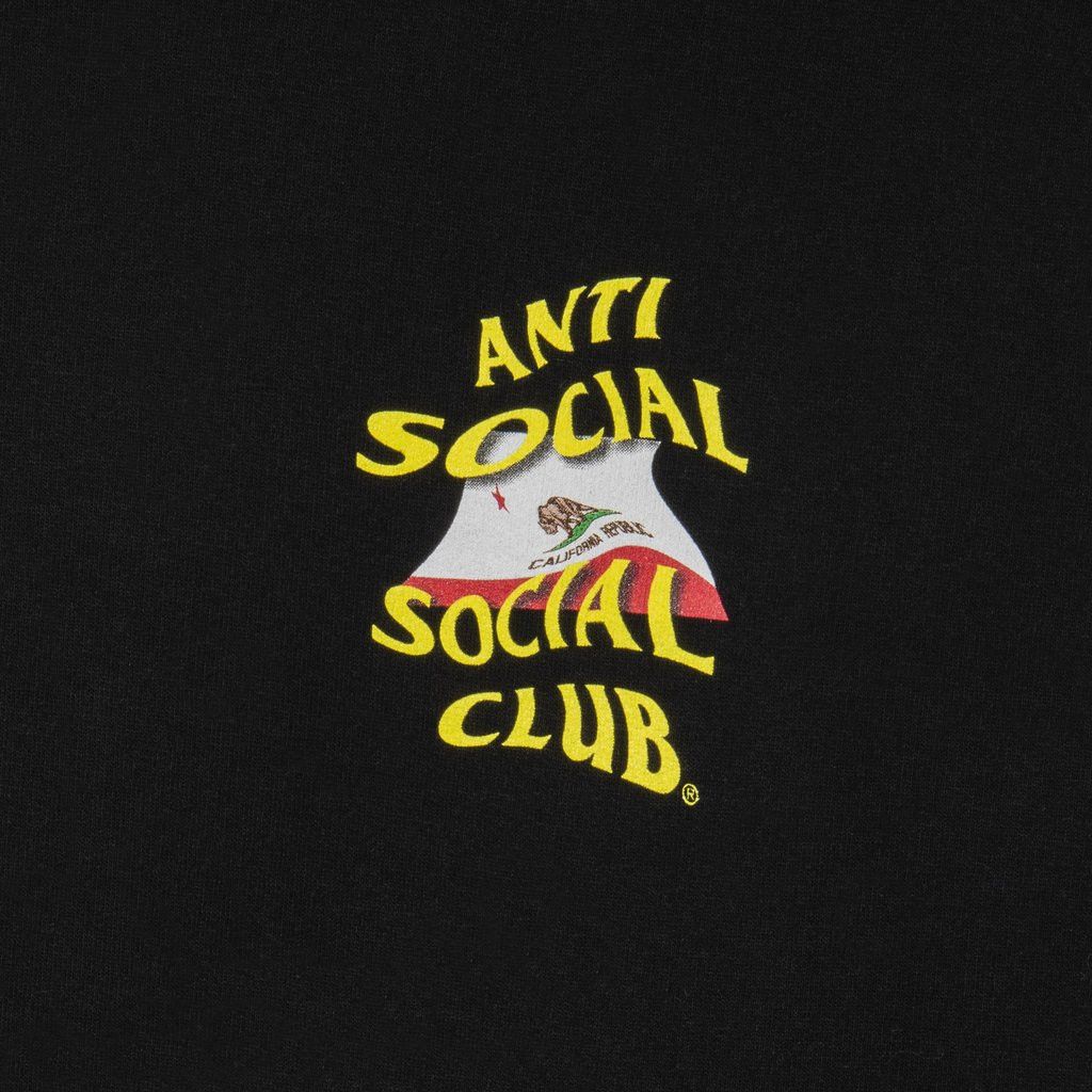 DS Yellow ASSC California Black Hoodie BAPE KITH Kaws MagOC