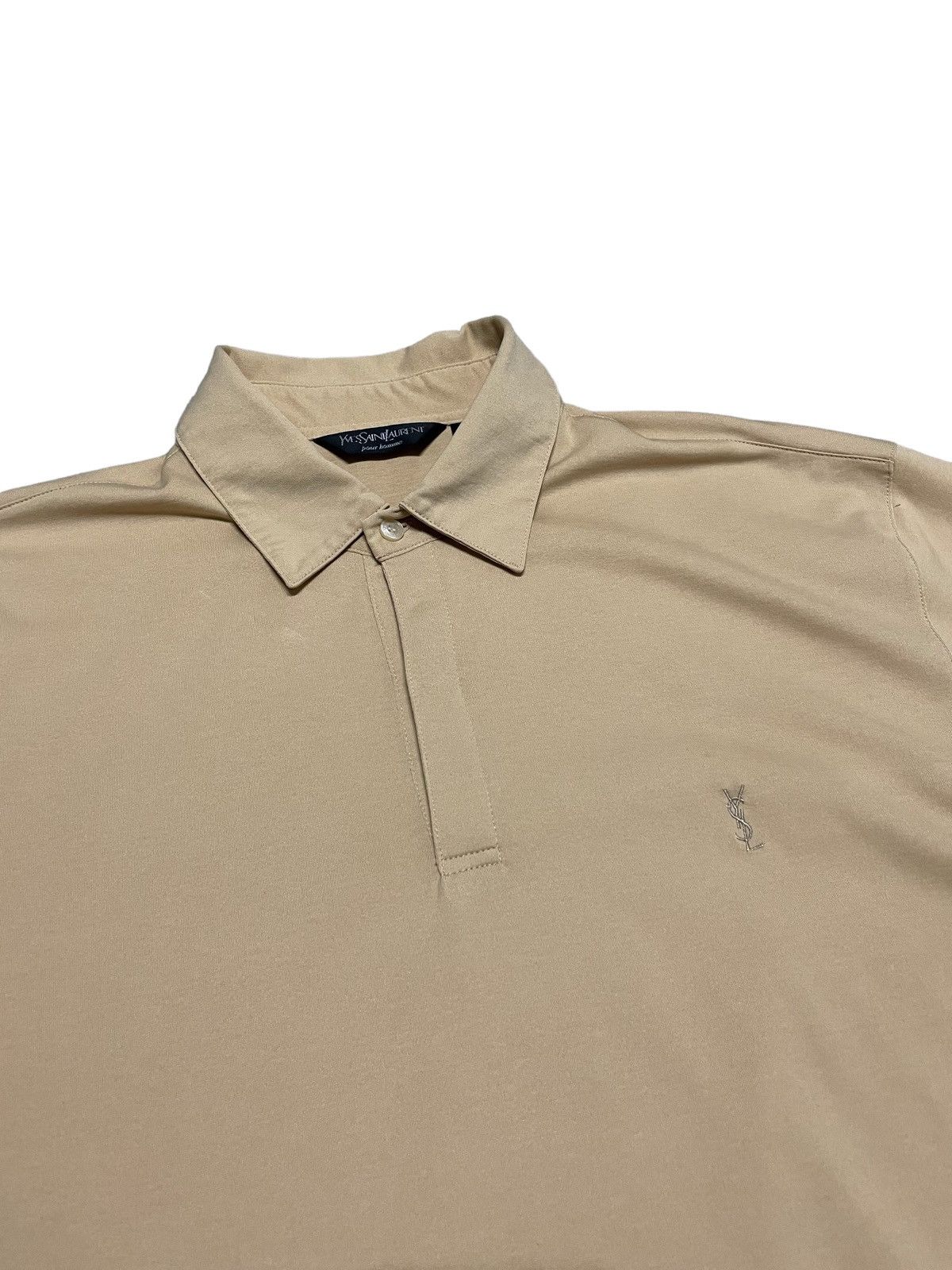 Saint Laurent Paris Yves Saint Laurent Polo shirt Size US XL / EU 56 / 4 - 2 Thumbnail