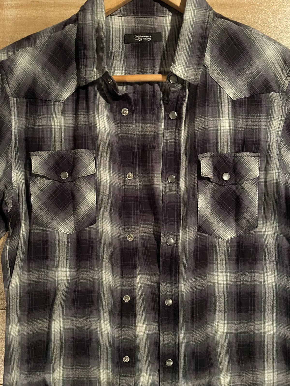 Undercover Undercover sample plaid shirt Size US M / EU 48-50 / 2 - 3 Thumbnail