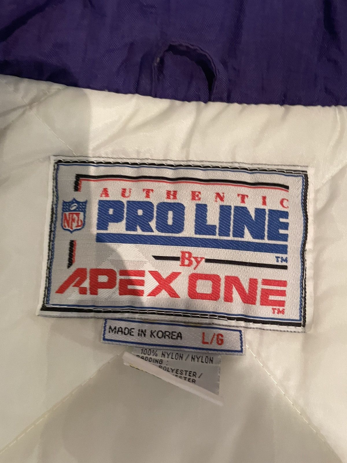 Pro Line Mens Vikings Retro Proline Jacket - LARGE Size US L / EU 52-54 / 3 - 3 Thumbnail