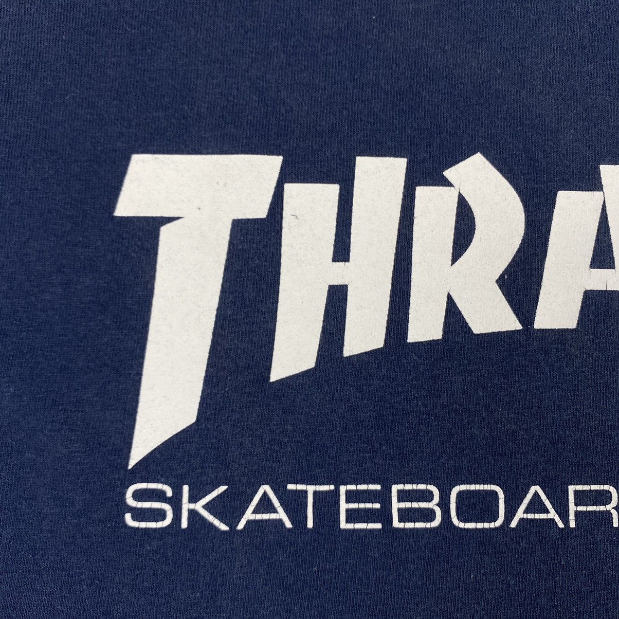 Hook-Ups × Thrasher × Vintage Vintage Trasher T Shirt Logo Print Skate Gang Streetwear Size US M / EU 48-50 / 2 - 3 Thumbnail