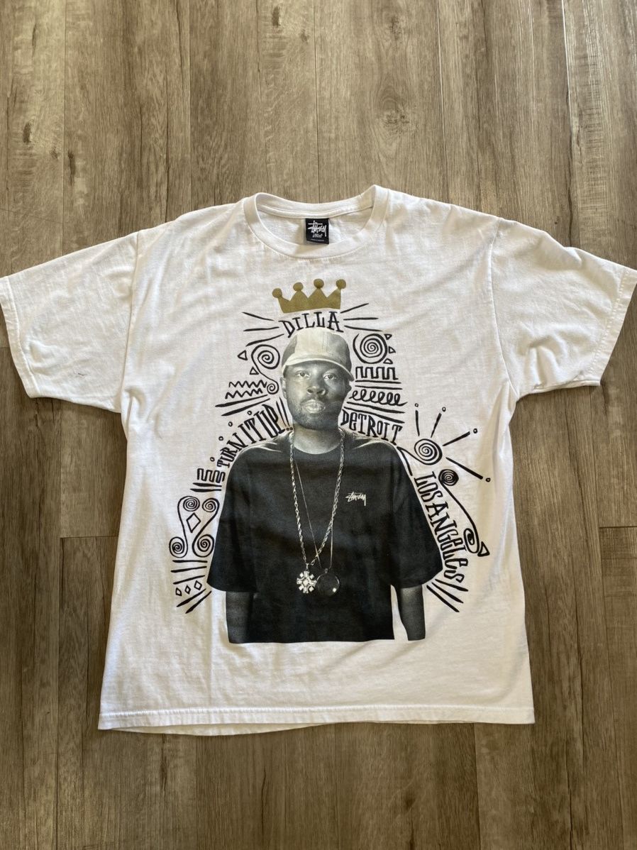 Streetwear × Stussy × Vintage Vintage J Dilla Stussy Shirt | Grailed