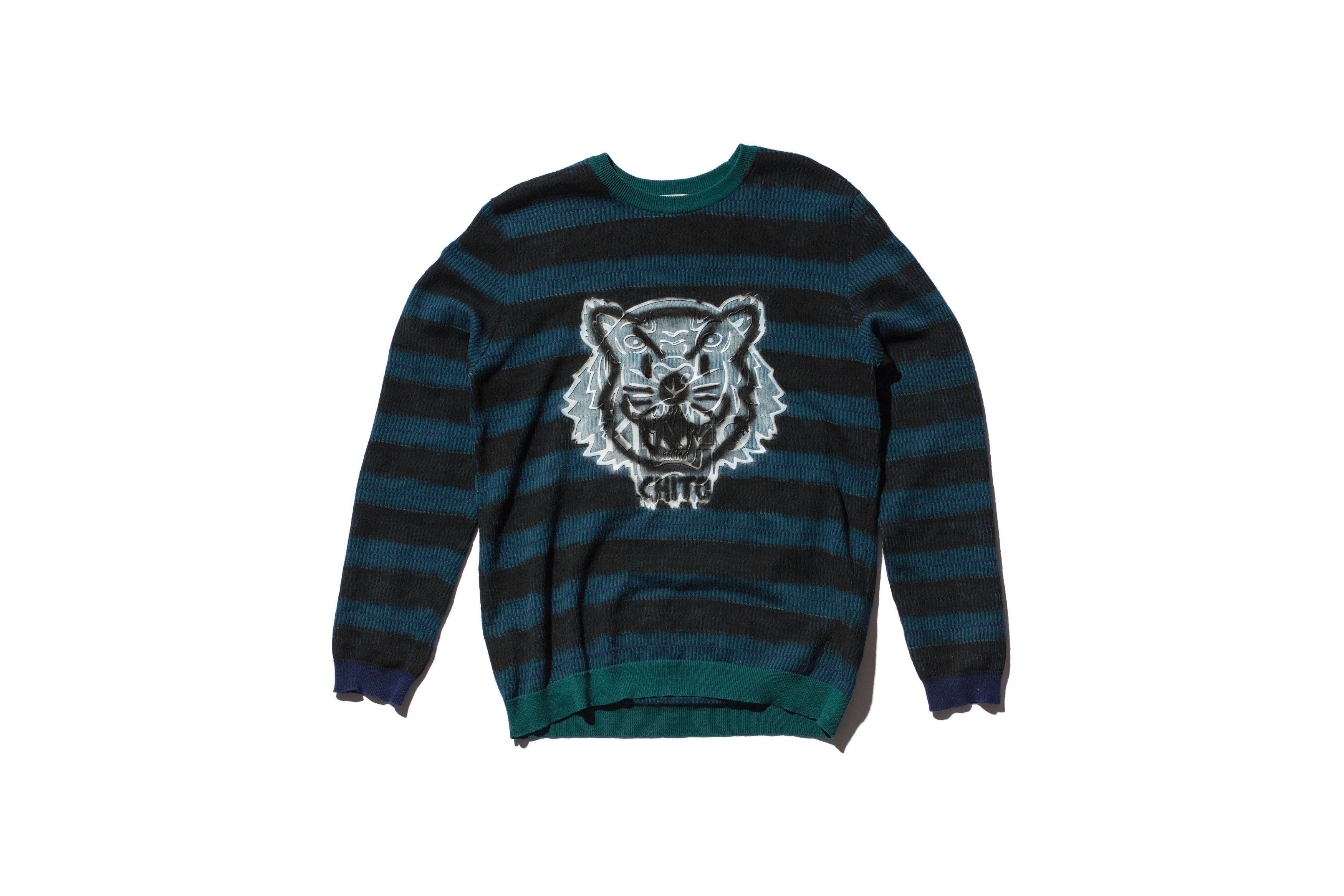 kenzo light tiger classic sweat