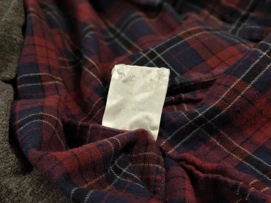 Flannel Vintage Flannel Shirt Checkered Travis Scott Style Size US M / EU 48-50 / 2 - 10 Thumbnail