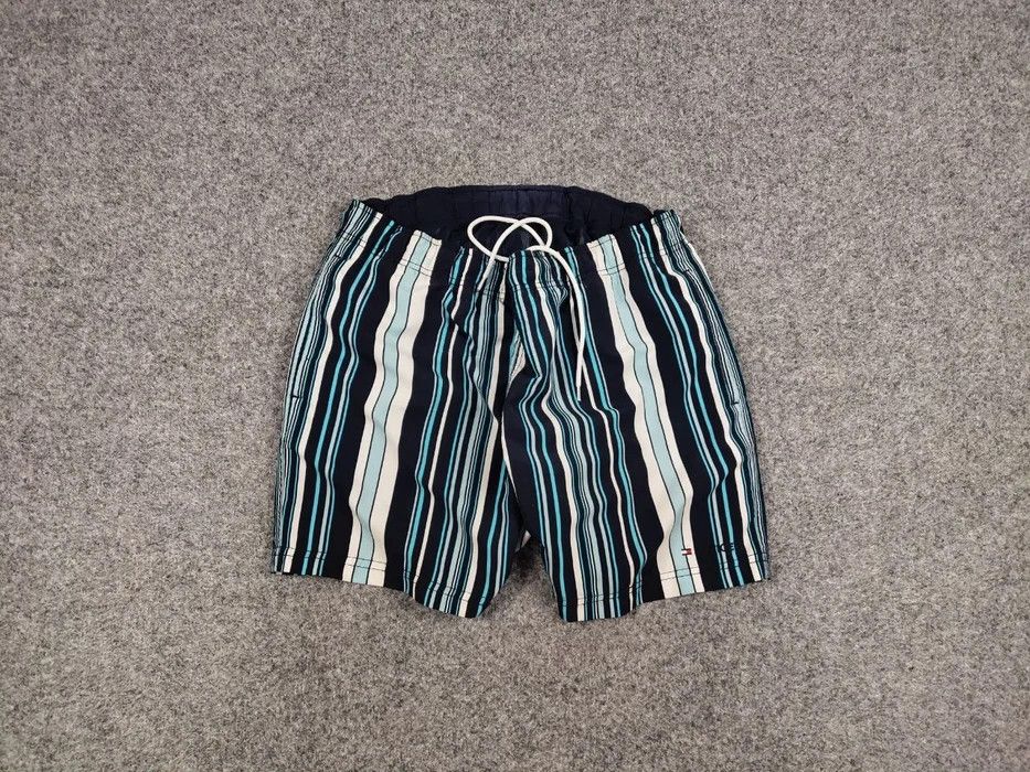 Tommy Hilfiger Vintage Tommy Hilfiger Striped Shorts Casual Streetwear Size US 36 / EU 52 - 1 Thumbnail
