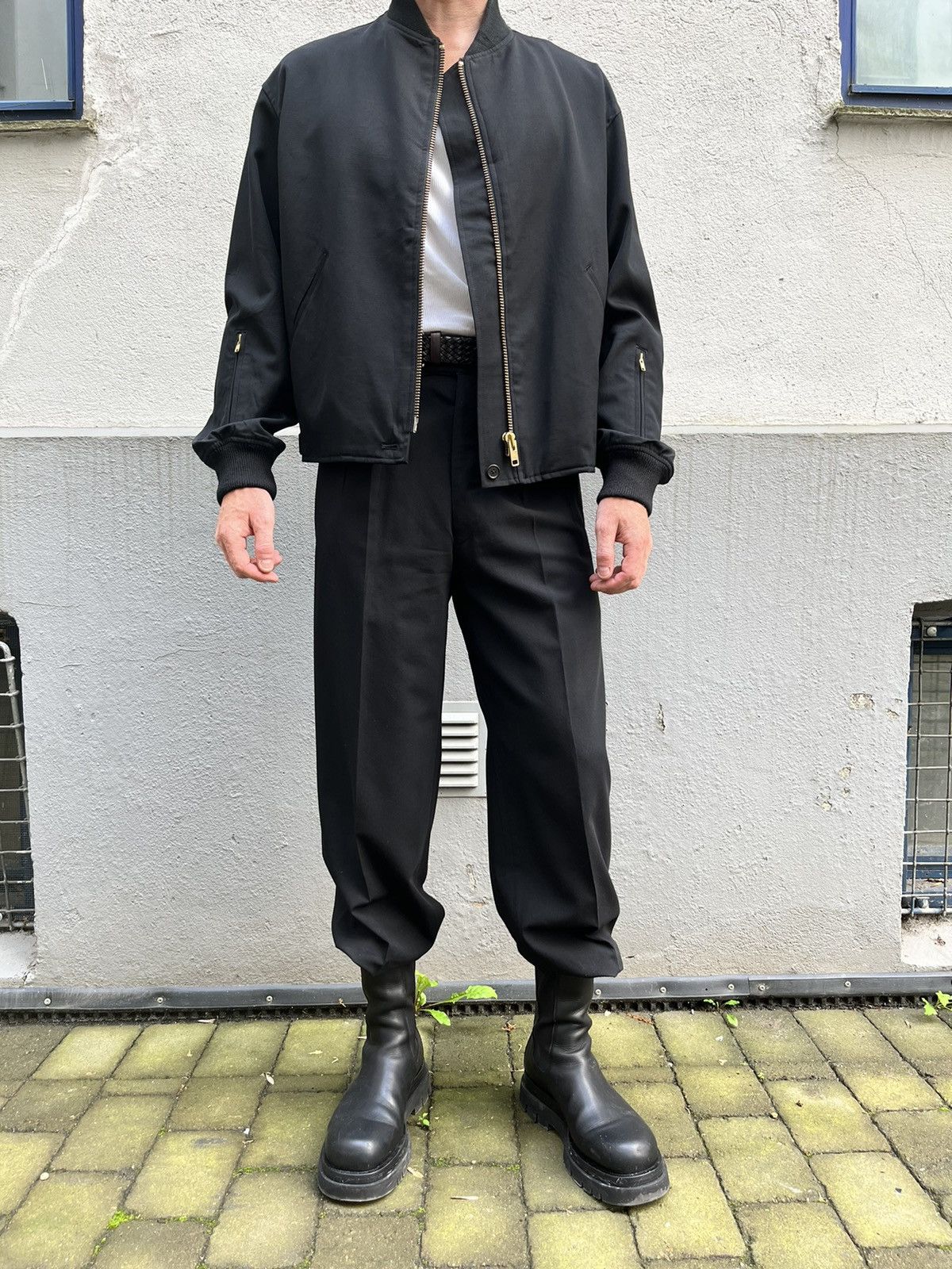 Yohji Yamamoto Gaucho Style Gabardine Trousers Size US 32 / EU 48 - 1 Thumbnail