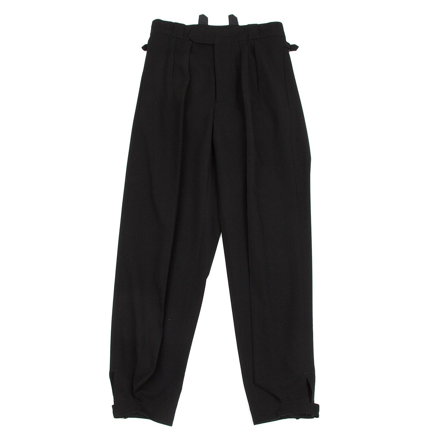 Yohji Yamamoto Gaucho Style Gabardine Trousers Size US 32 / EU 48 - 5 Thumbnail