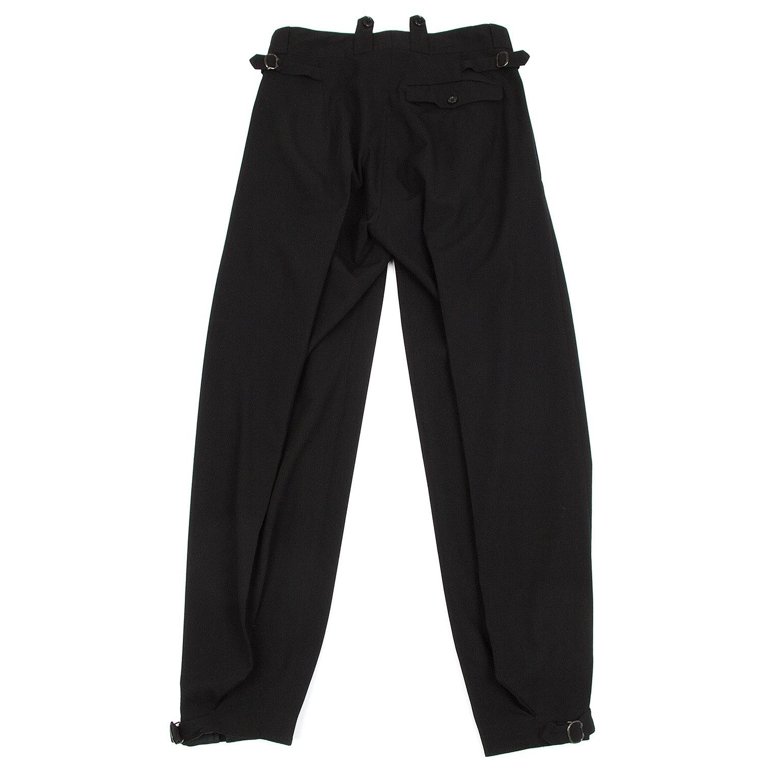 Yohji Yamamoto Gaucho Style Gabardine Trousers Size US 32 / EU 48 - 8 Thumbnail