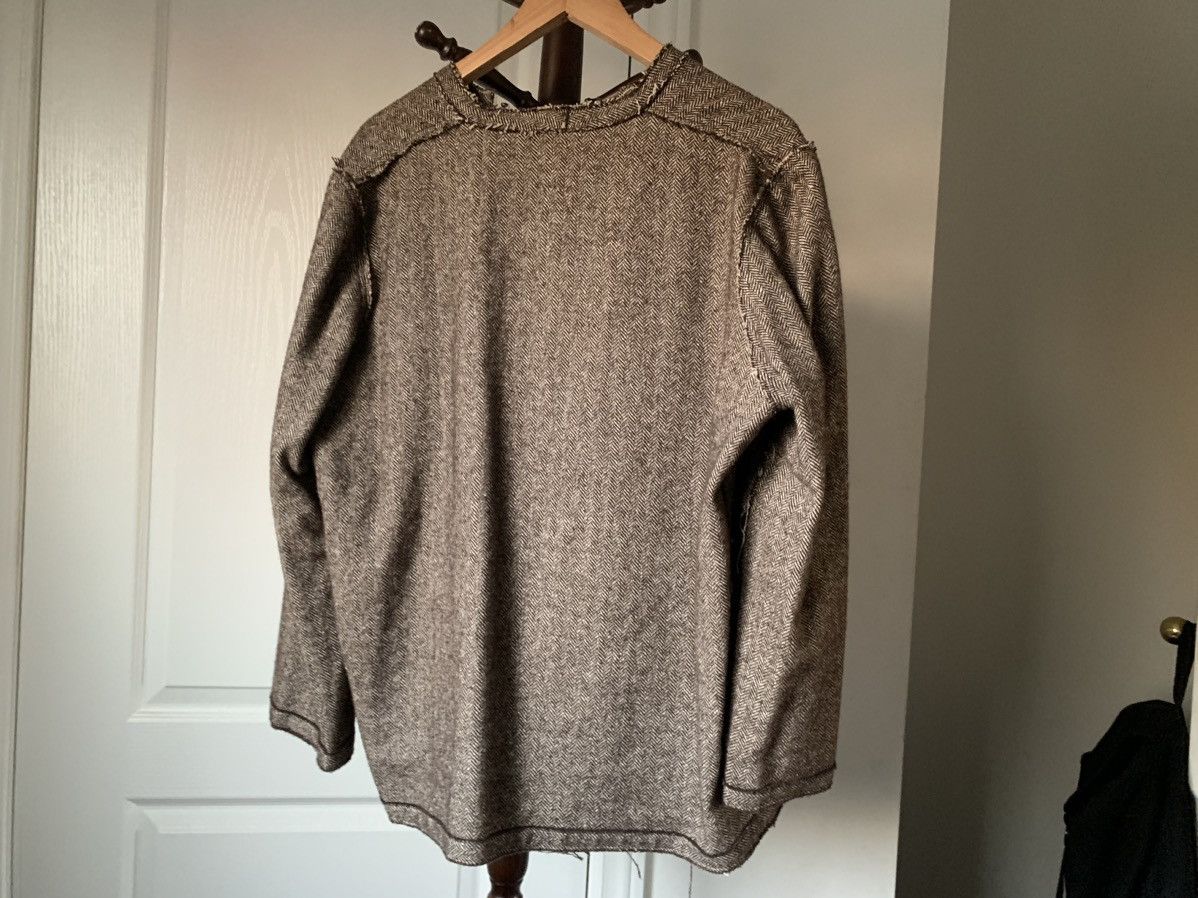 Lanvin vintage lanvin silk and cashmere jacket Size L / US 10 / IT 46 - 2 Thumbnail