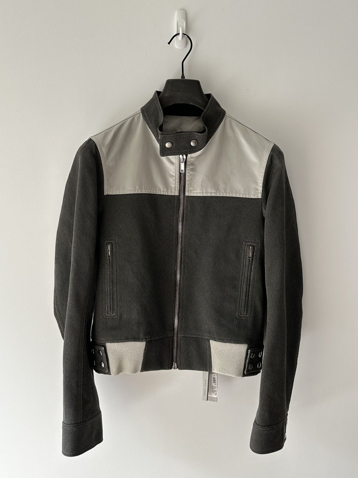 image of Rick Owens 20Ss Glitter Jacket in Grey, Men's (Size Medium)
