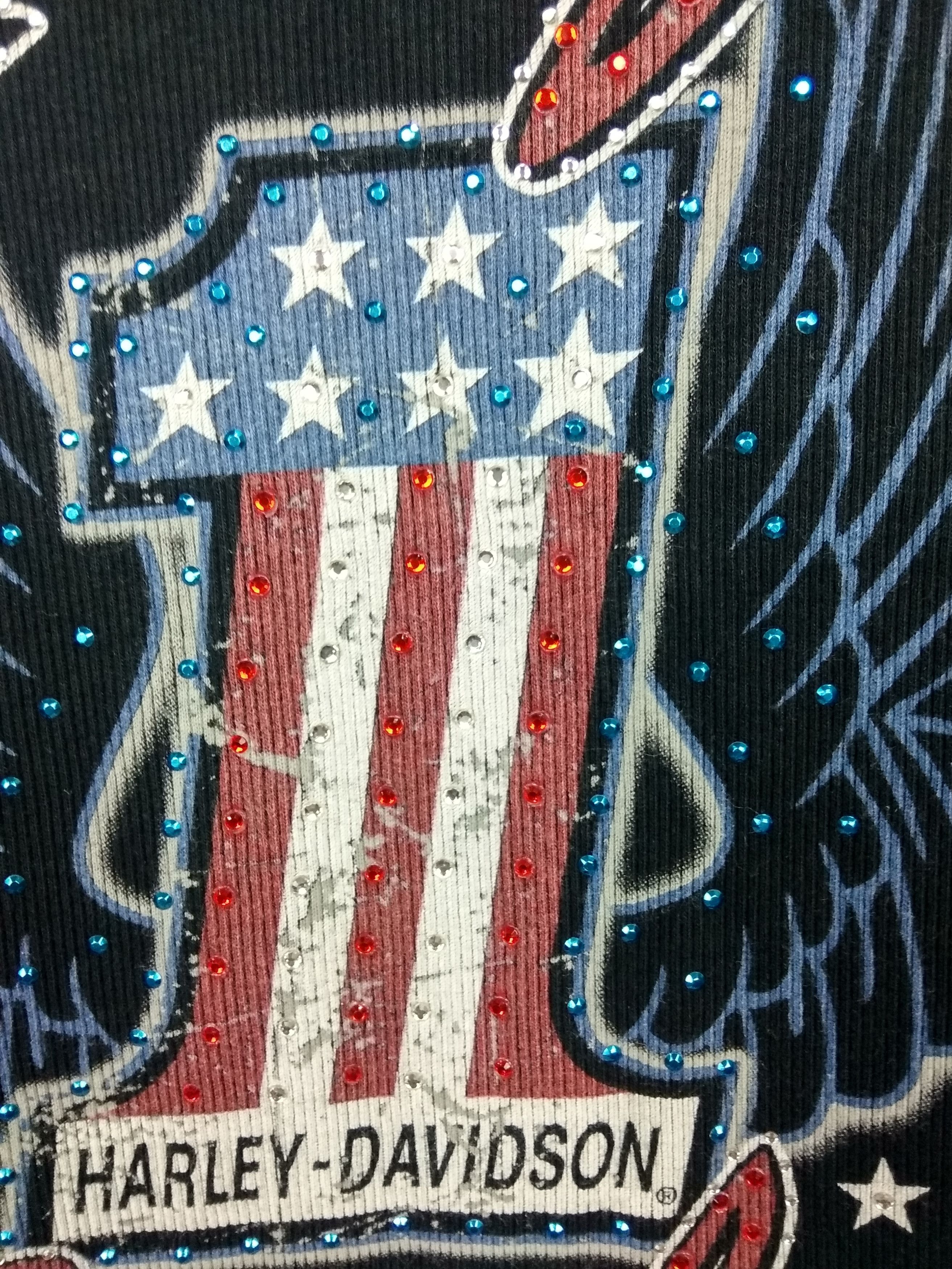 Harley Davidson × Vintage Vintage Harley Davidson big logo Tshirt made in usa Size M / US 6-8 / IT 42-44 - 10 Thumbnail