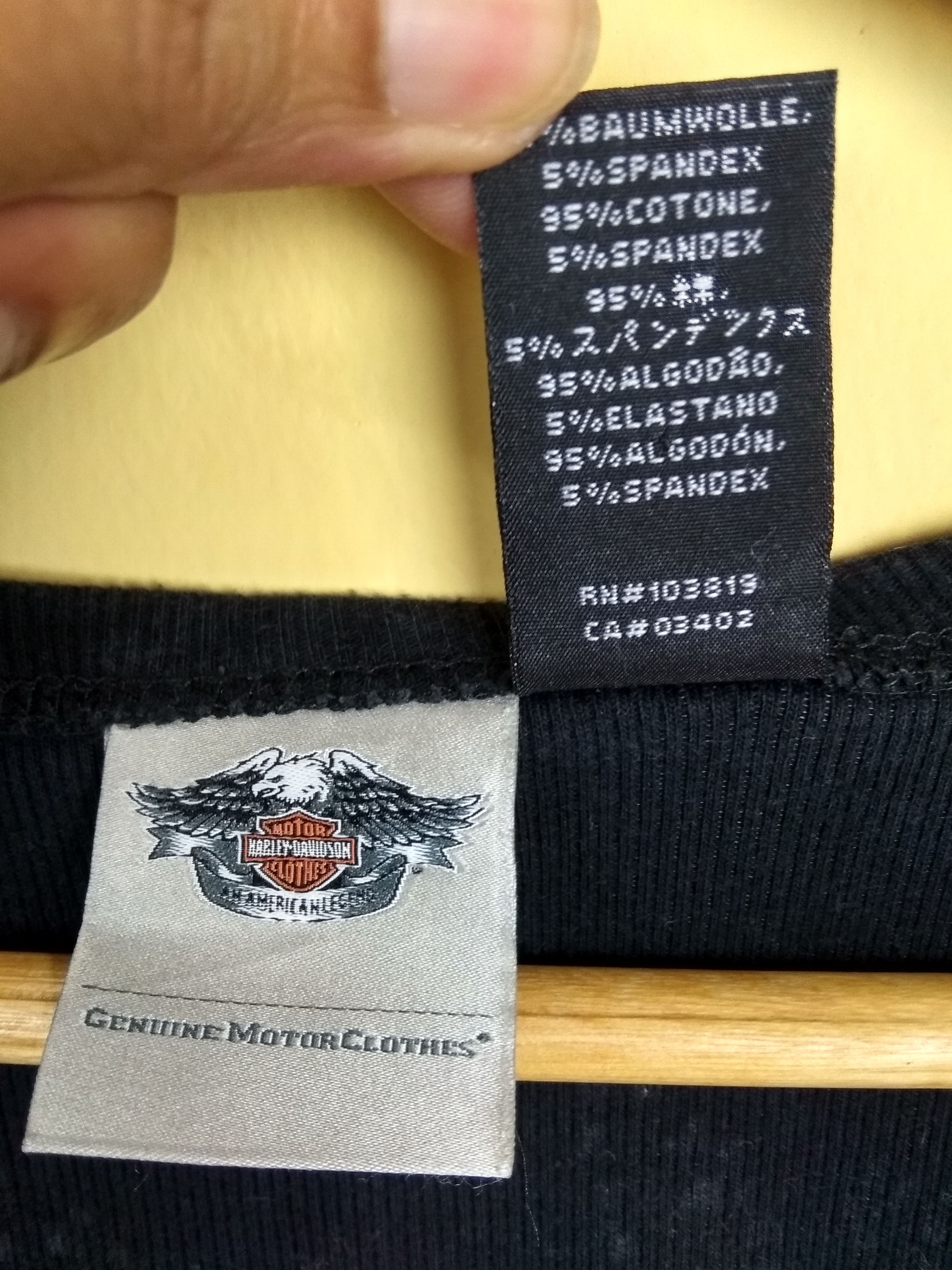Harley Davidson × Vintage Vintage Harley Davidson big logo Tshirt made in usa Size M / US 6-8 / IT 42-44 - 5 Thumbnail