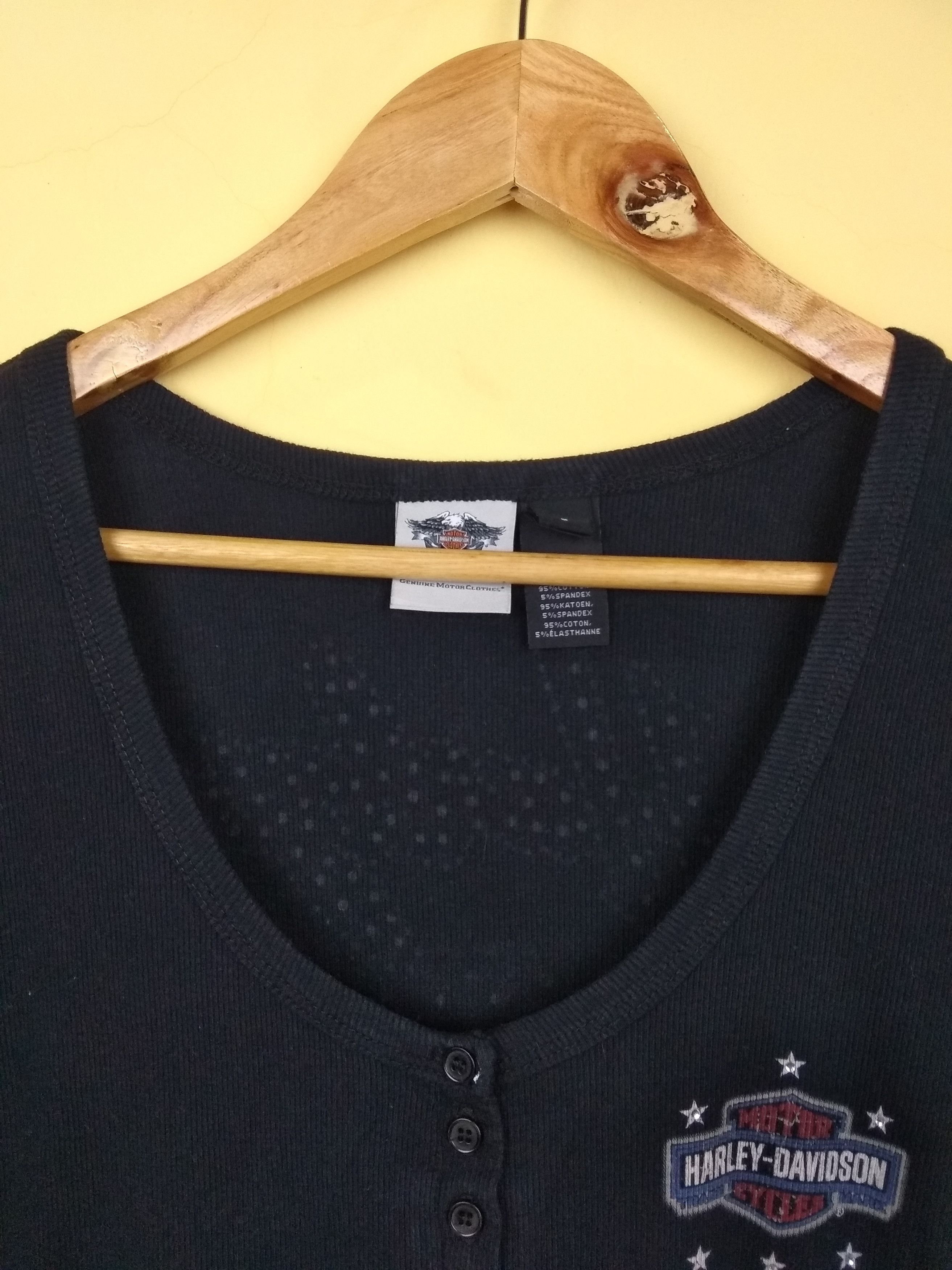 Harley Davidson × Vintage Vintage Harley Davidson big logo Tshirt made in usa Size M / US 6-8 / IT 42-44 - 12 Thumbnail