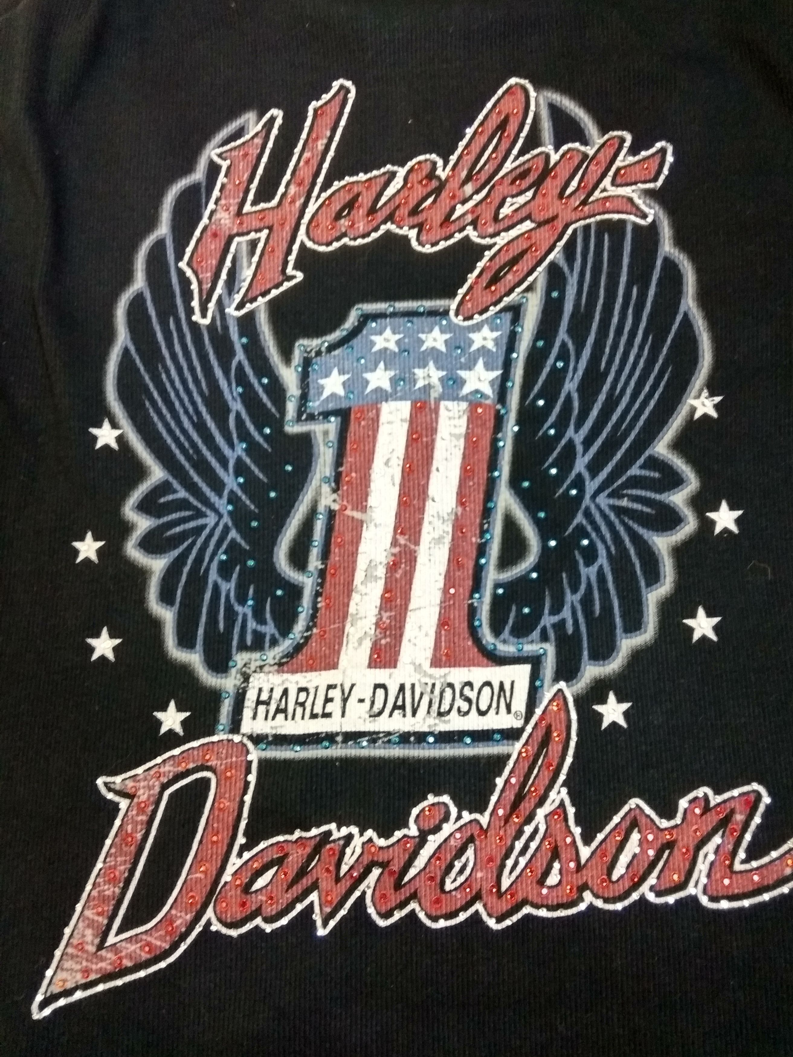 Harley Davidson × Vintage Vintage Harley Davidson big logo Tshirt made in usa Size M / US 6-8 / IT 42-44 - 7 Thumbnail