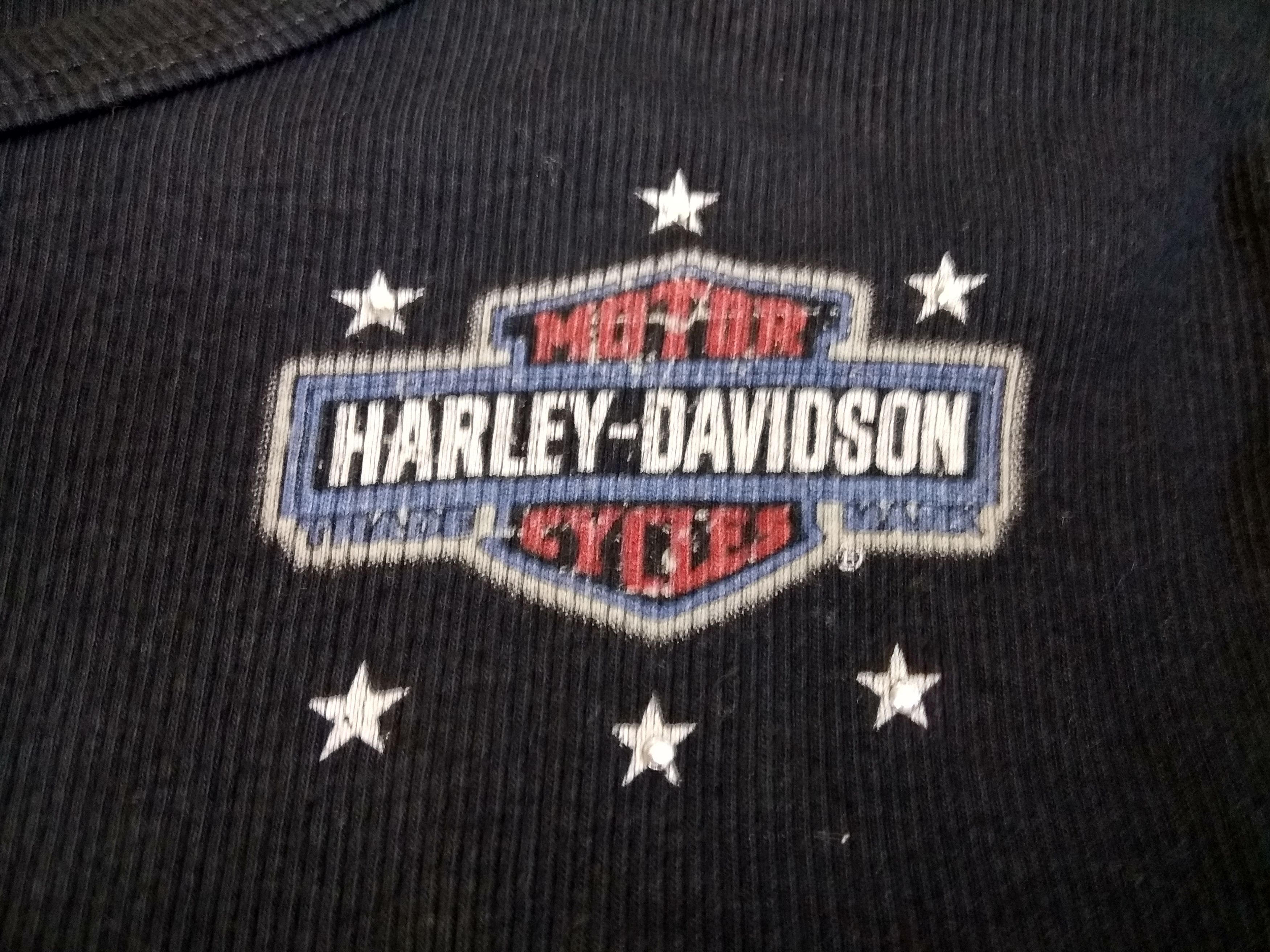 Harley Davidson × Vintage Vintage Harley Davidson big logo Tshirt made in usa Size M / US 6-8 / IT 42-44 - 8 Thumbnail