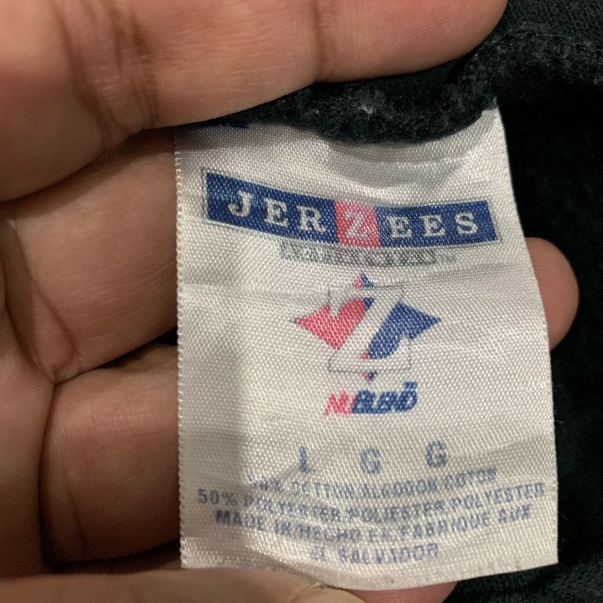 Japanese Brand × Jerzees × Vintage JERZESS sweatshirts Hoodie PIONEERS LSA FC Size L Size US L / EU 52-54 / 3 - 6 Thumbnail