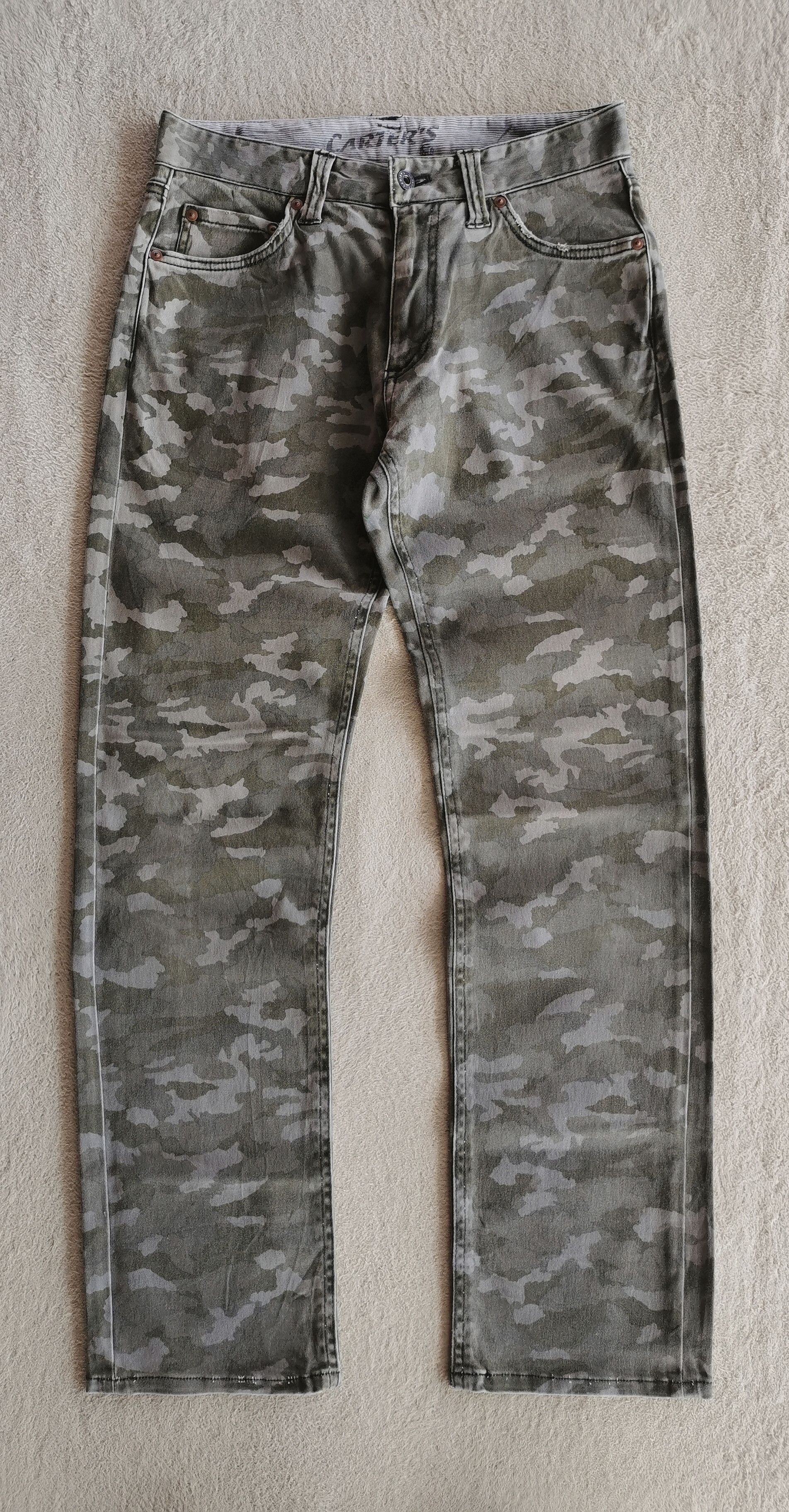 Carter's Carters Japan Faded Camo Pants Size US 30 / EU 46 - 1 Thumbnail