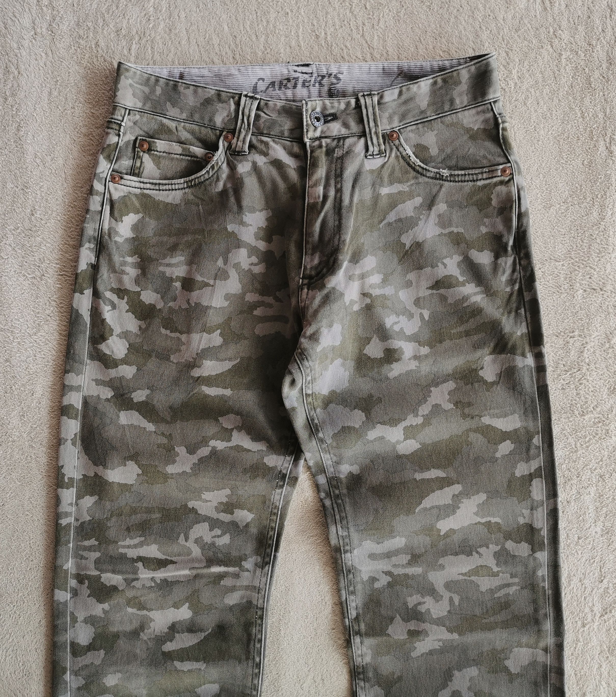 Carter's Carters Japan Faded Camo Pants Size US 30 / EU 46 - 2 Thumbnail