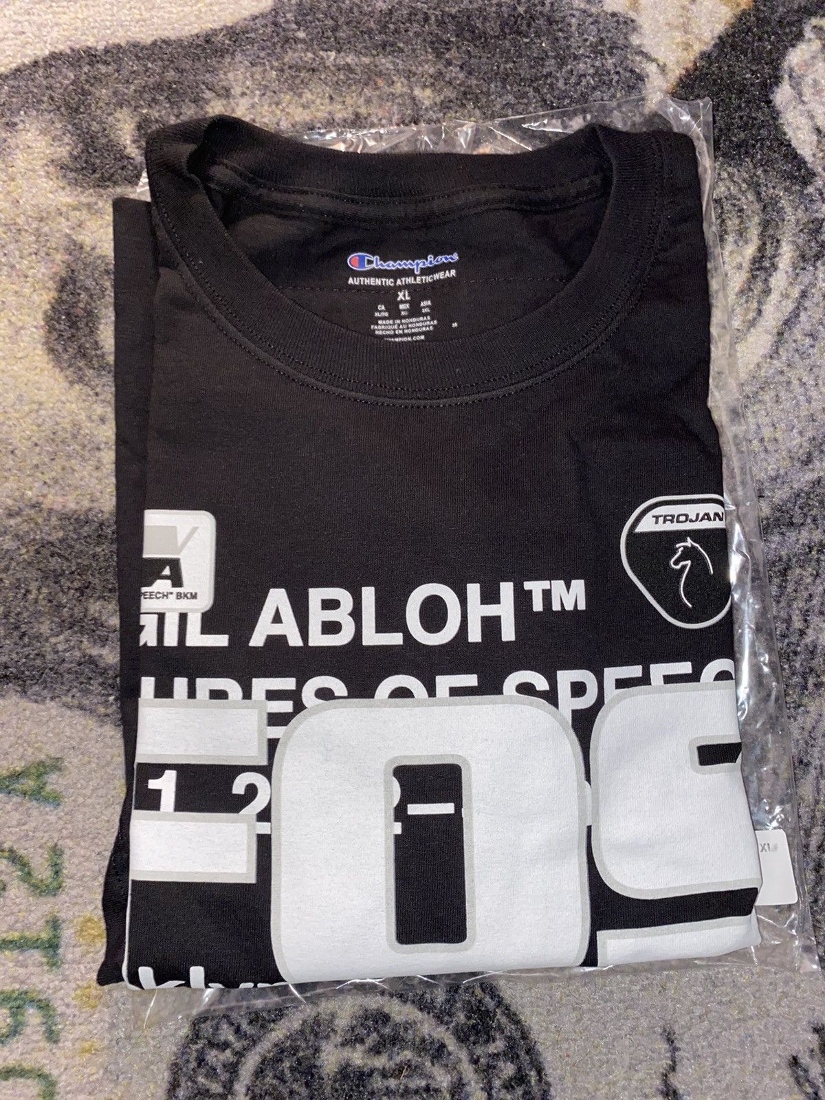 Virgil Abloh Brooklyn Museum FOS Abloh BKM T-shirt Black Men's