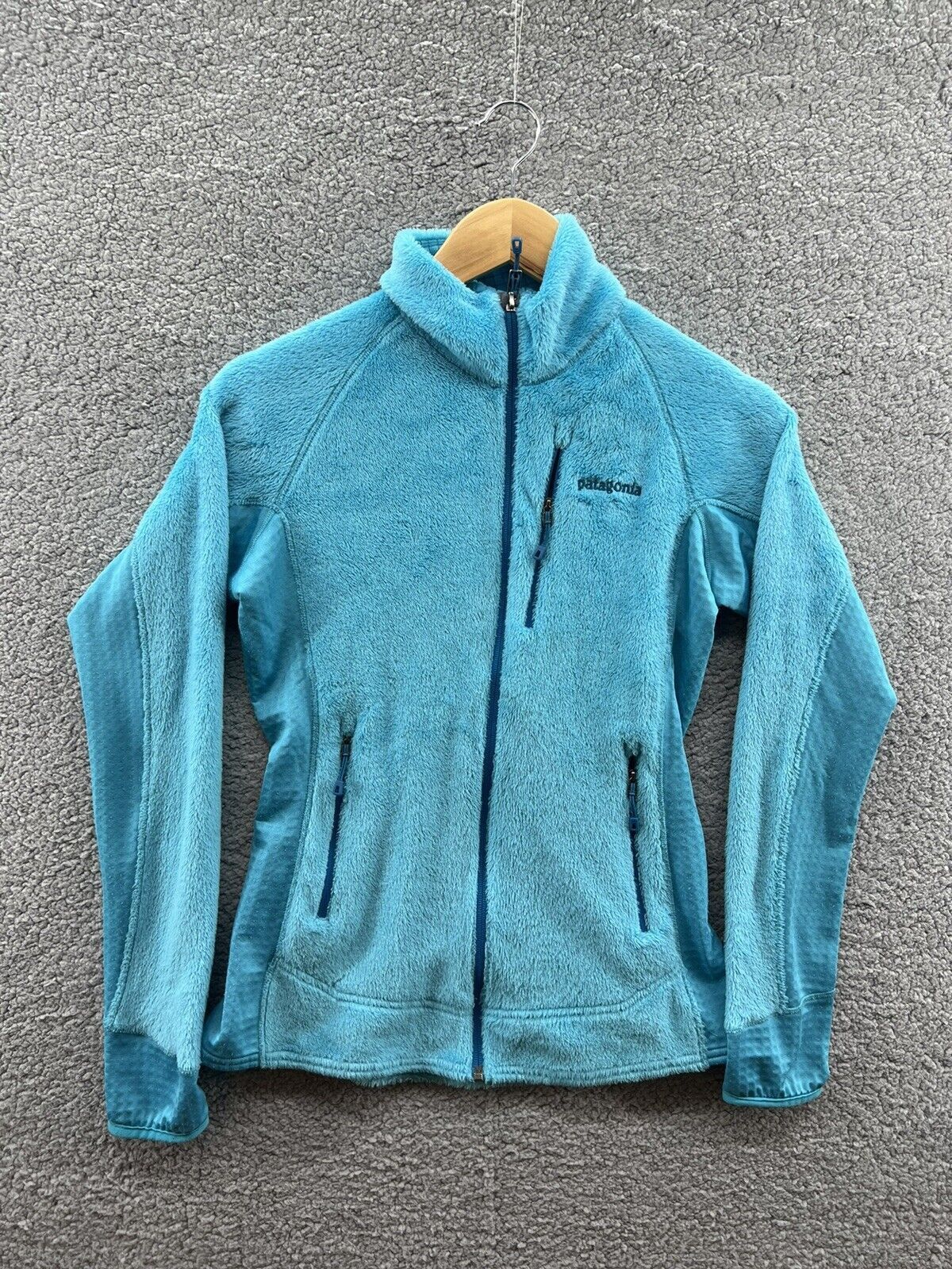 Patagonia Patagonia Womens R Regulator Fleece Jacket Blue Polartec Ful Grailed