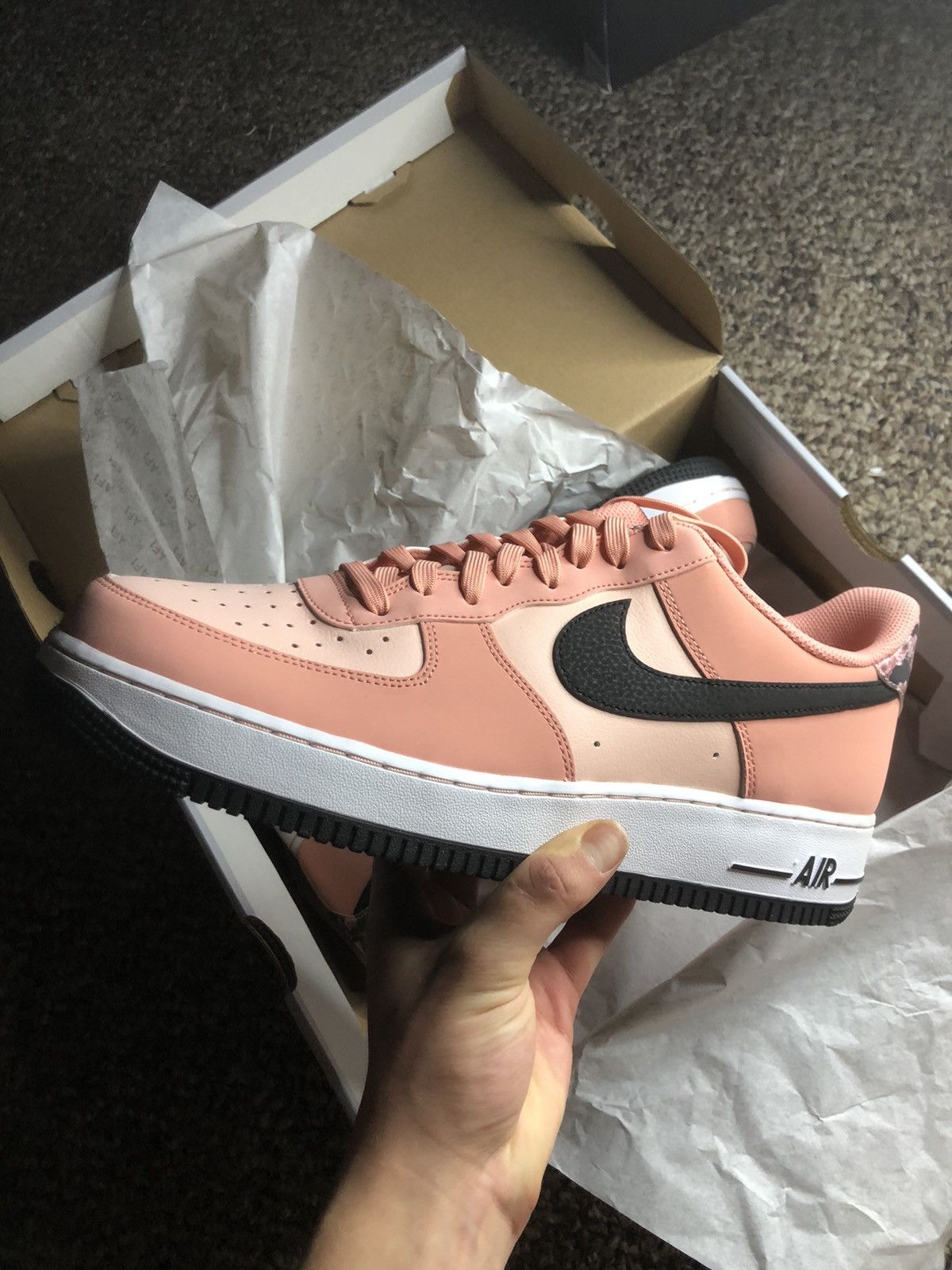 Nike air force 1 pink quartz galactic clearance jade