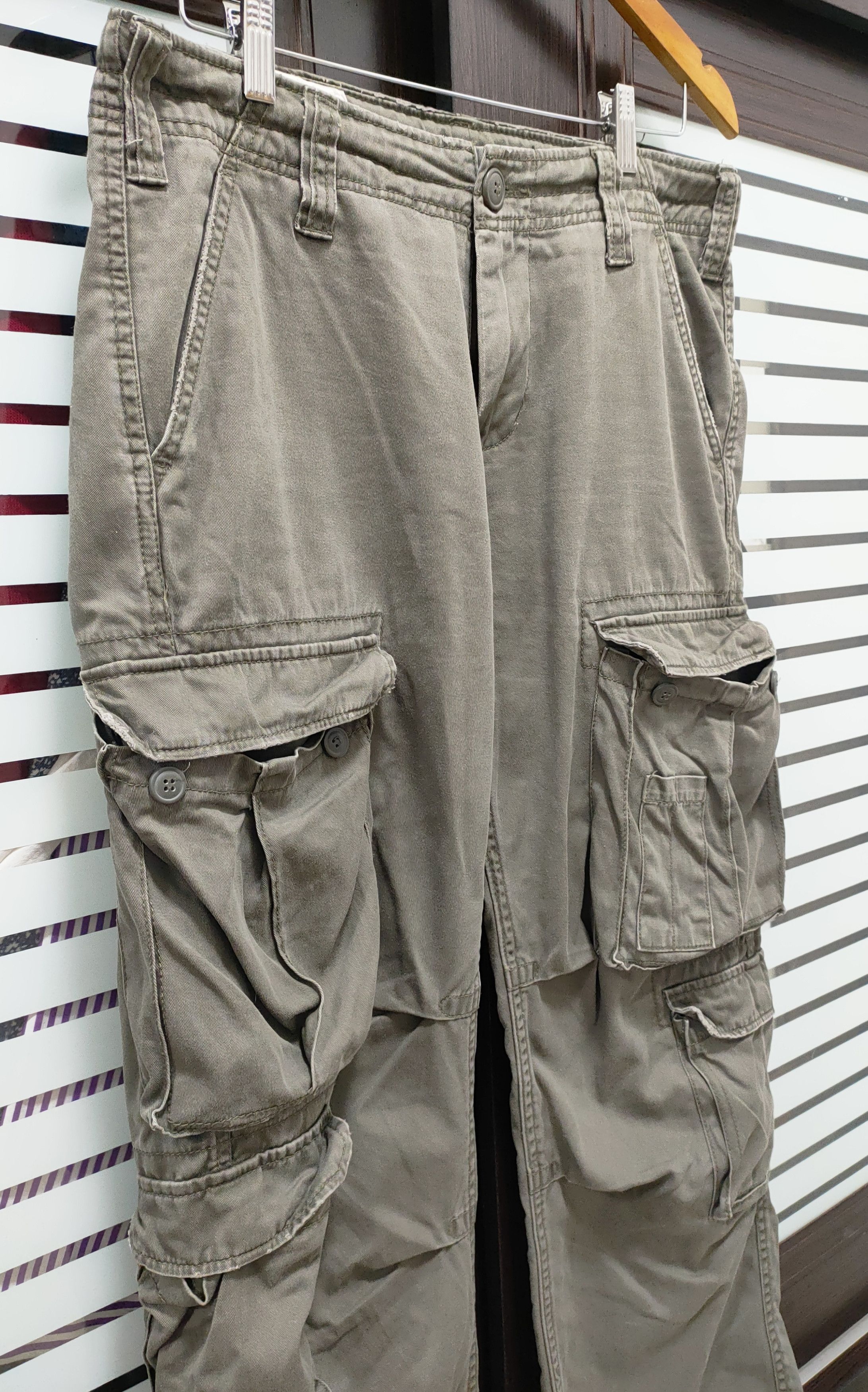 Japanese Brand 💥Real Crush Clothing Multipocket Pant💥 Size US 33 - 3 Thumbnail