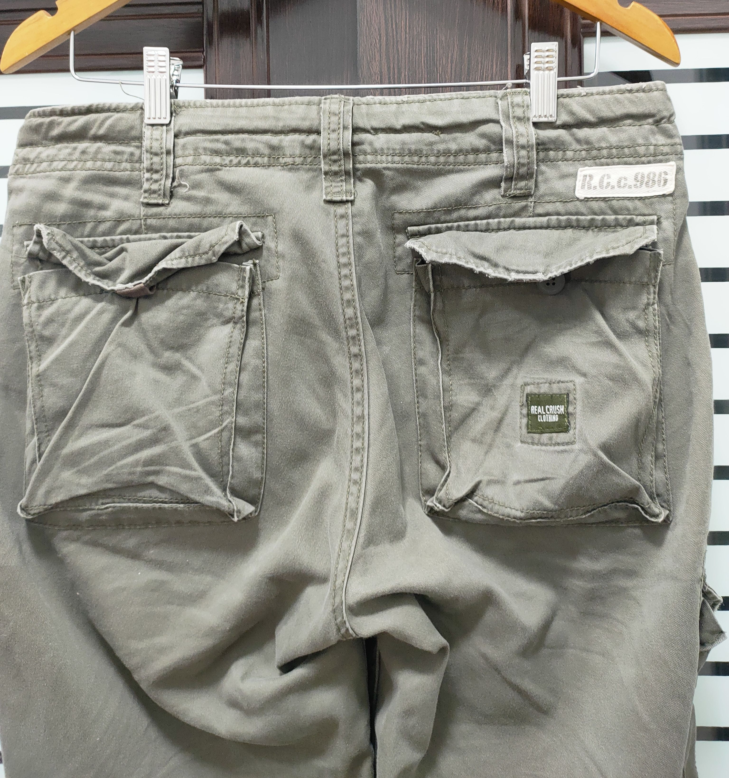 Japanese Brand 💥Real Crush Clothing Multipocket Pant💥 Size US 33 - 2 Thumbnail