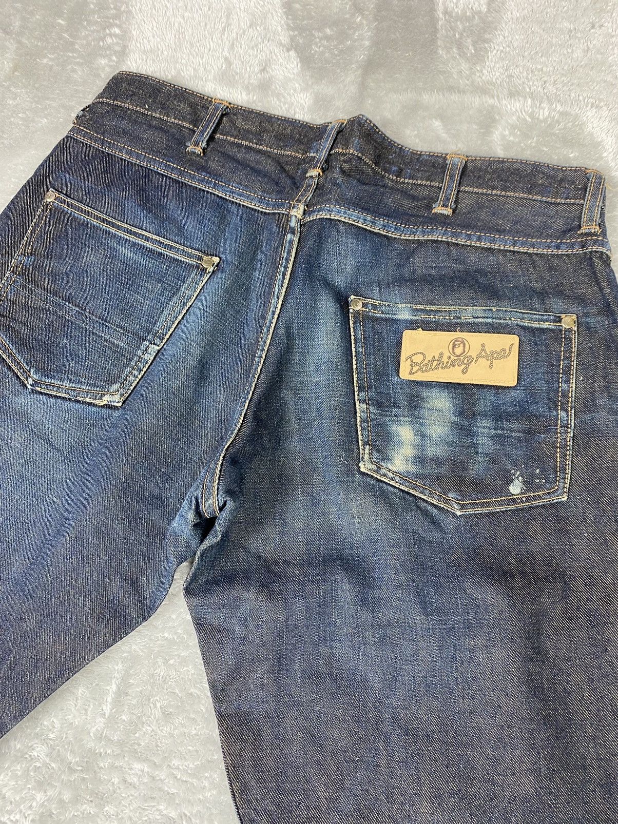 Bape Bape Denim Jeans Shortpants. S0147 Size US 34 / EU 50 - 4 Thumbnail
