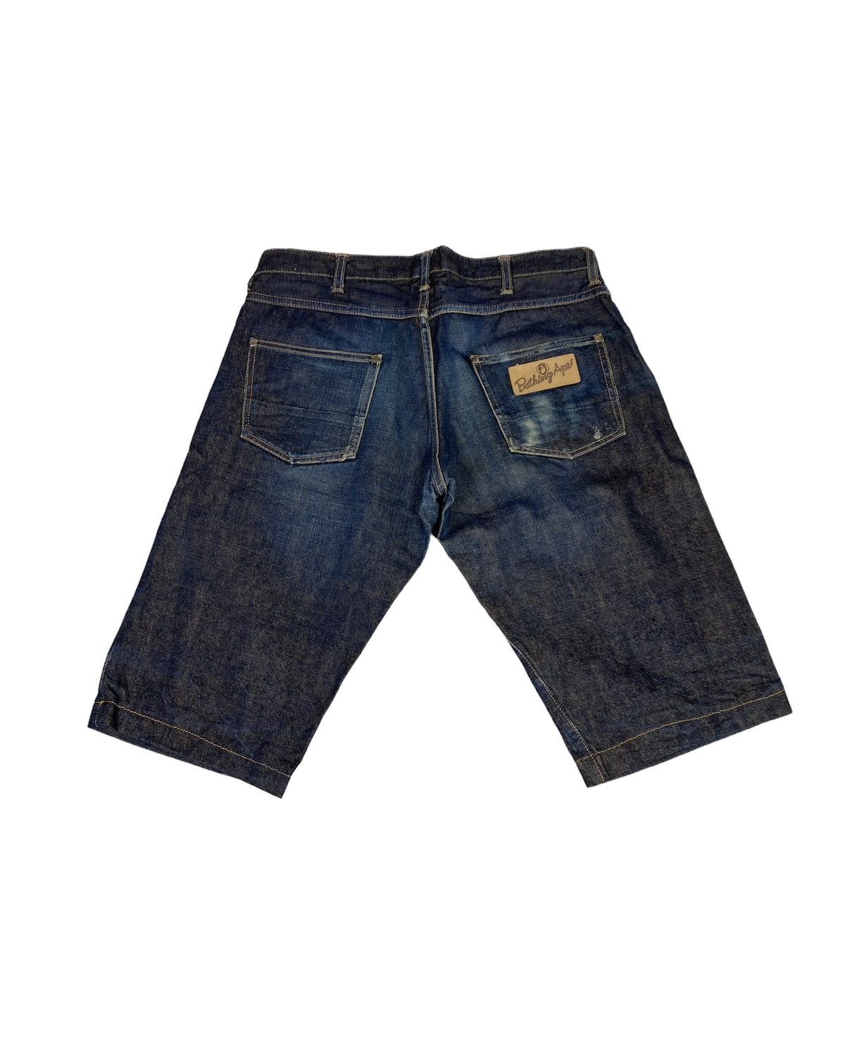 Bape Bape Denim Jeans Shortpants. S0147 Size US 34 / EU 50 - 1 Thumbnail