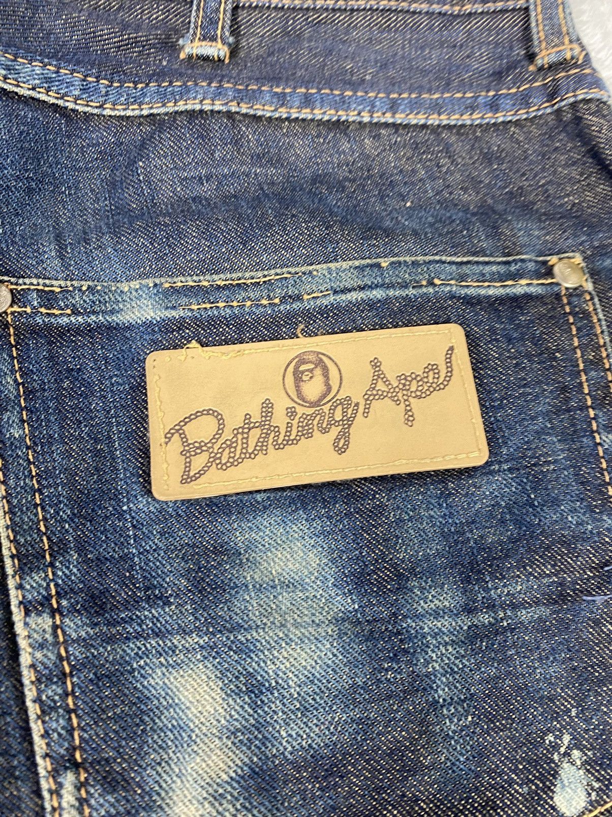Bape Bape Denim Jeans Shortpants. S0147 Size US 34 / EU 50 - 3 Thumbnail