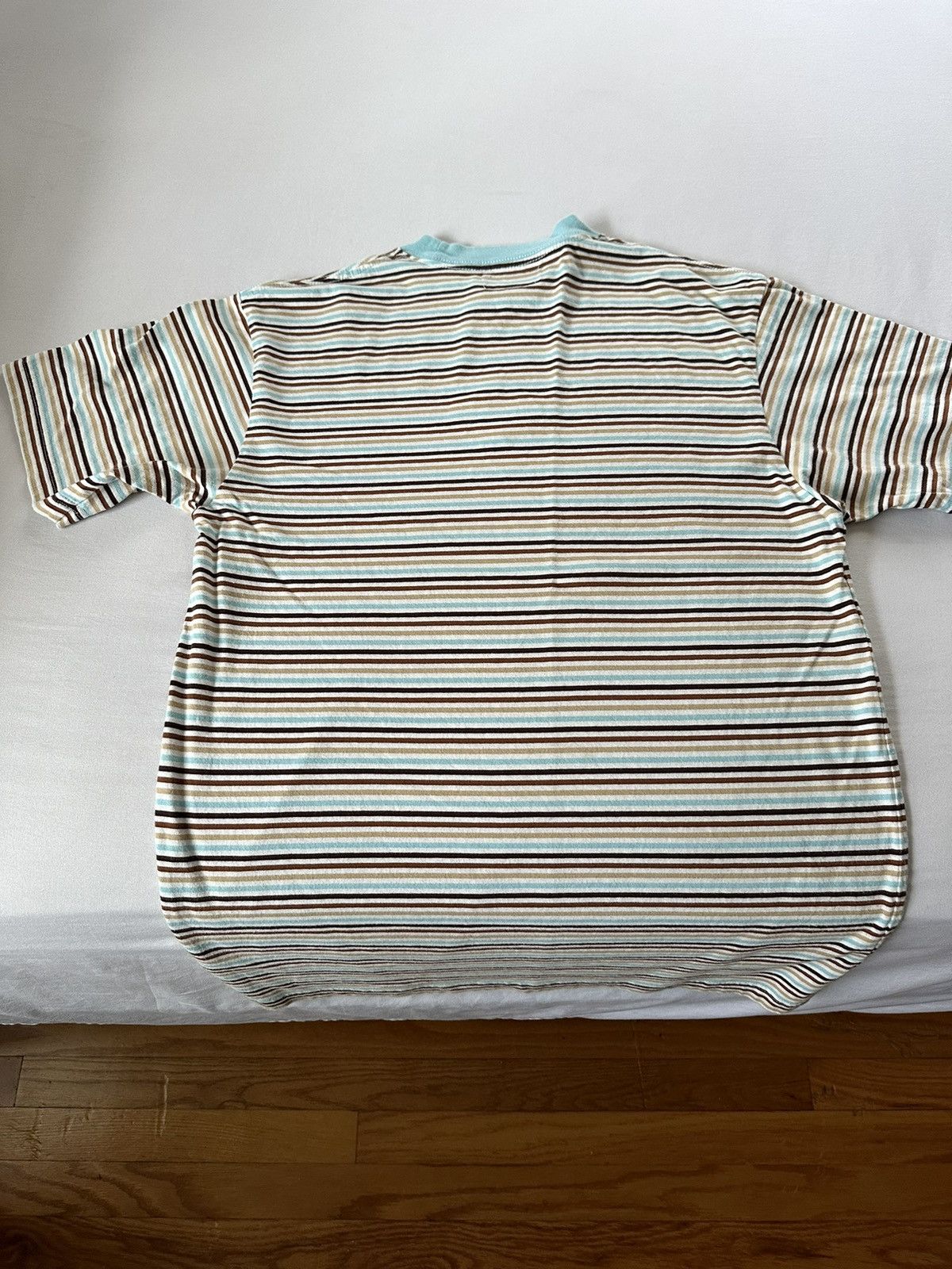 Golf Wang × Golf le Fleur × Tyler The Creator Golf wang flower logo striped shirt Size M / US 6-8 / IT 42-44 - 2 Thumbnail